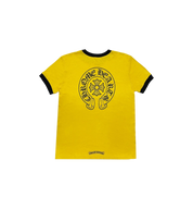 Chrome Hearts Horseshoe Logo Tee "Yellow" (Women's)