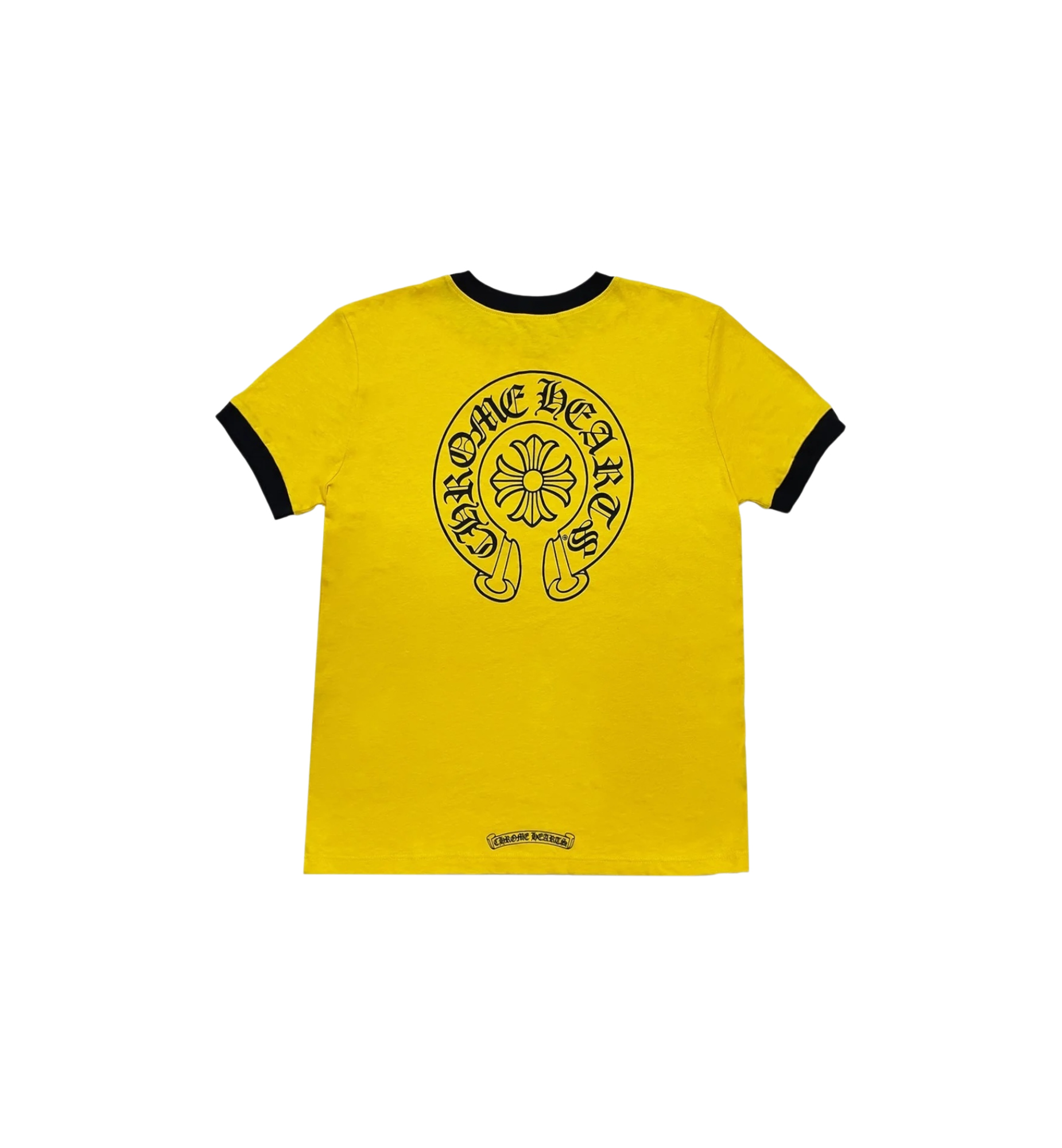 Chrome Hearts Horseshoe Logo Tee "Yellow" (Women's)