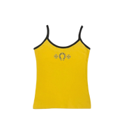 Chrome Hearts Horseshoe Logo Tank Top "Yellow" (Women's)