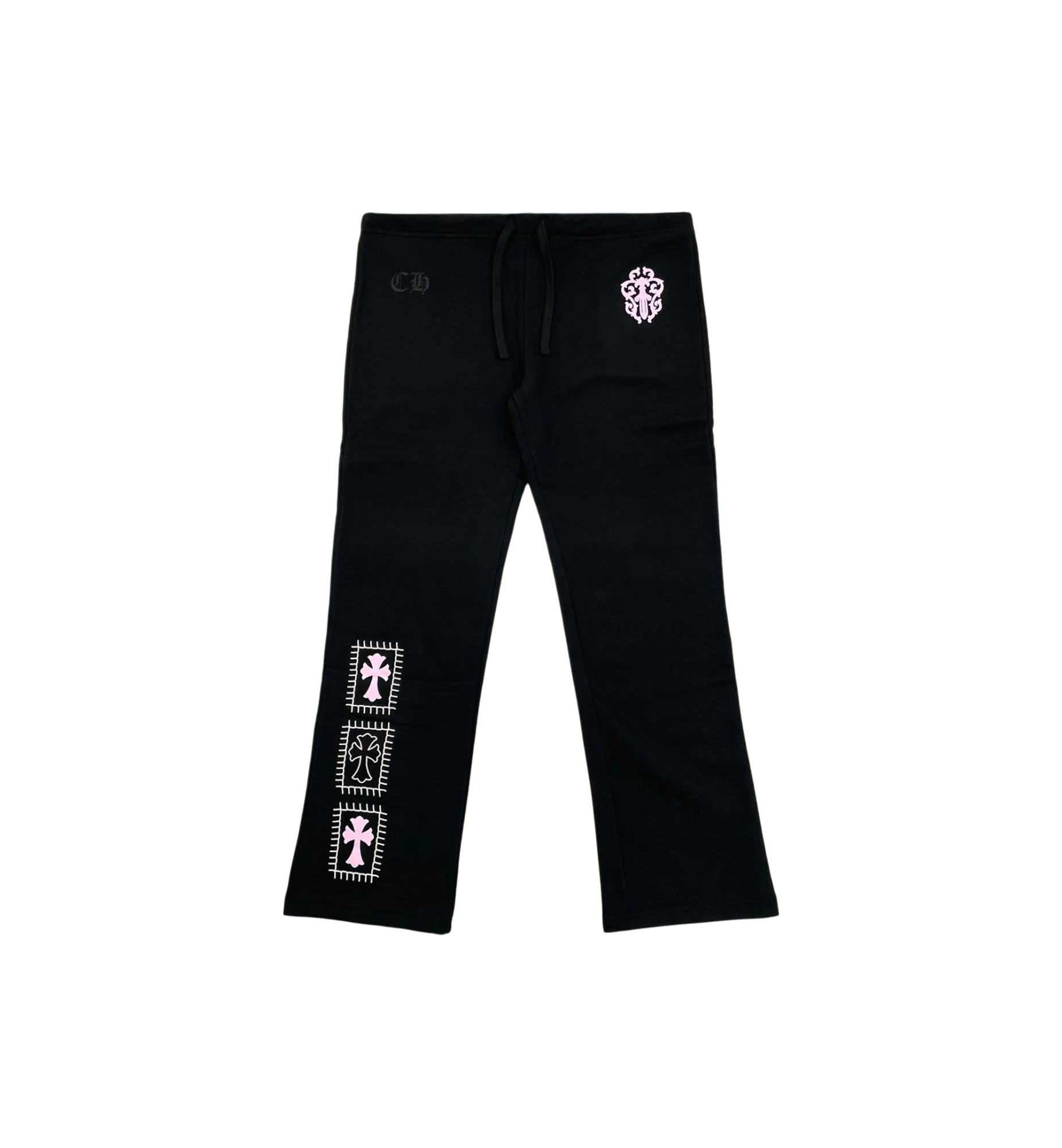 Chrome Hearts Deadly Doll Dagger Logo Sweatpants "Black"
