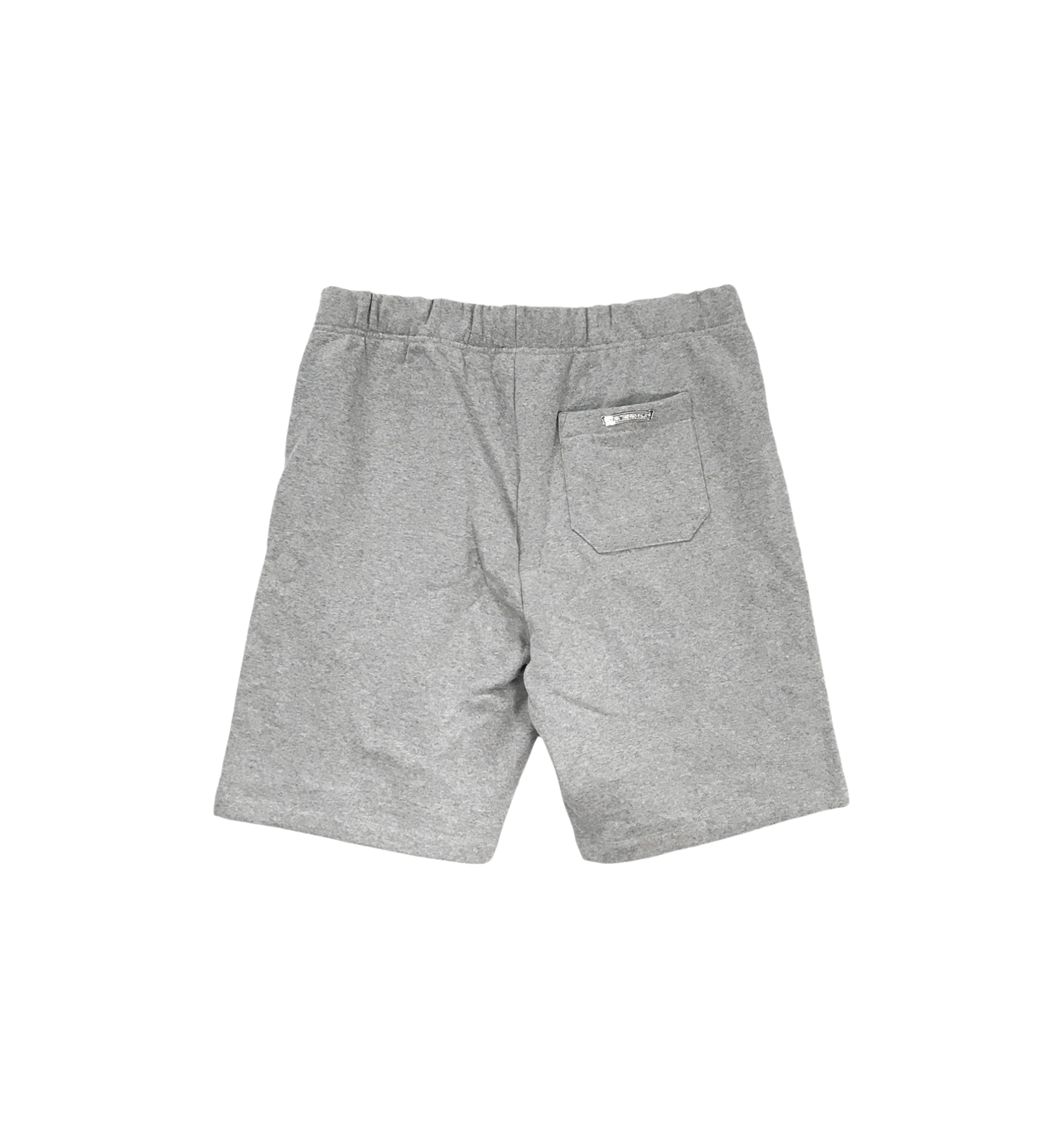 Chrome Hearts Cemetery Leather Cross Patch Paper Jam Shorts "Grey"