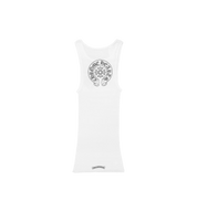 Chrome Hearts Horseshoe Logo Tank Top "White" (Women's)