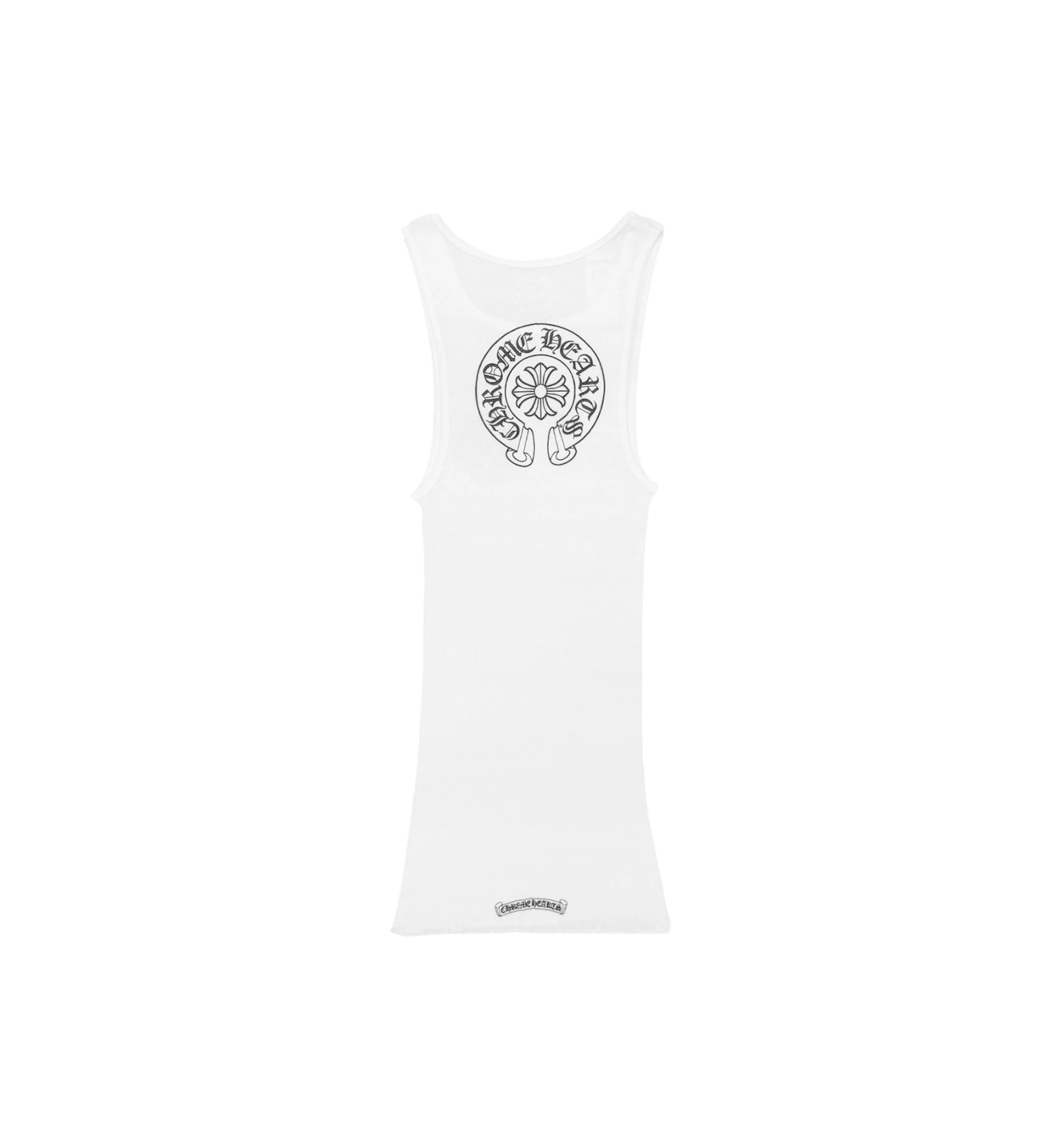 Chrome Hearts Horseshoe Logo Tank Top "White" (Women's)