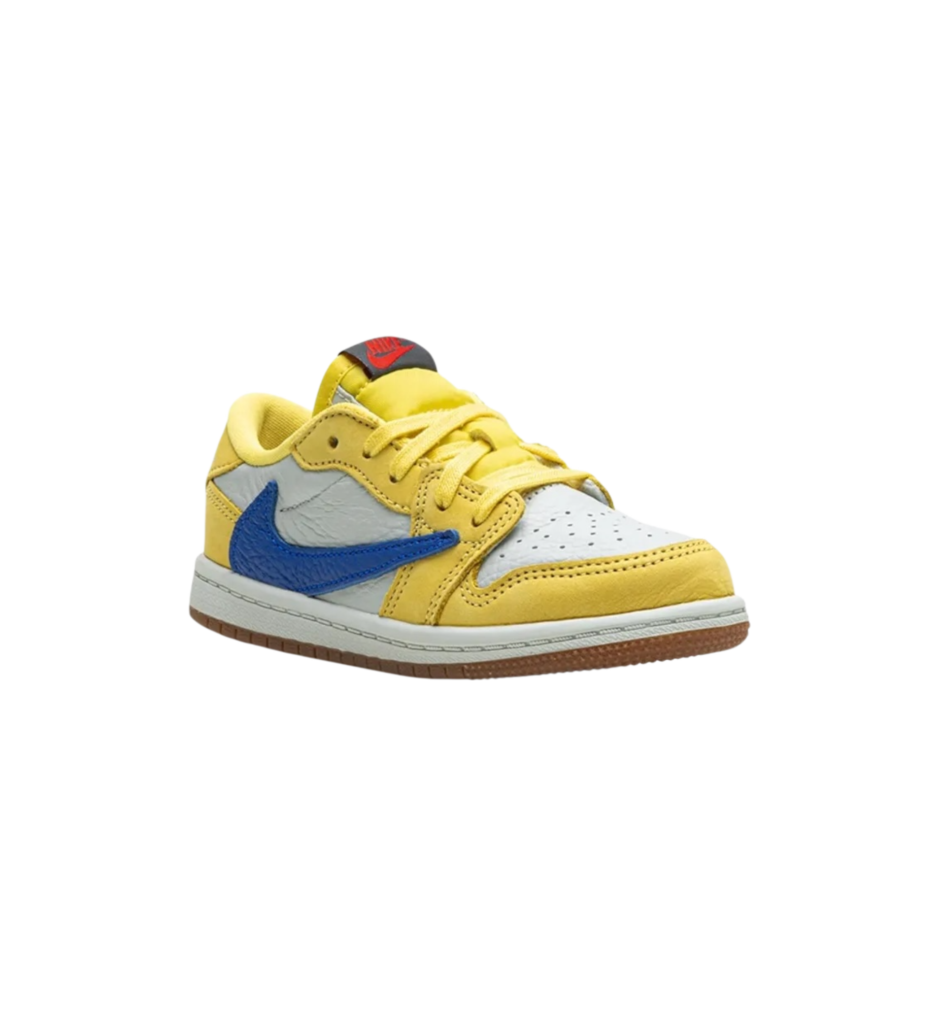 Air Jordan 1 Retro Low OG SP "Travis Scott Canary" (TD & PS)