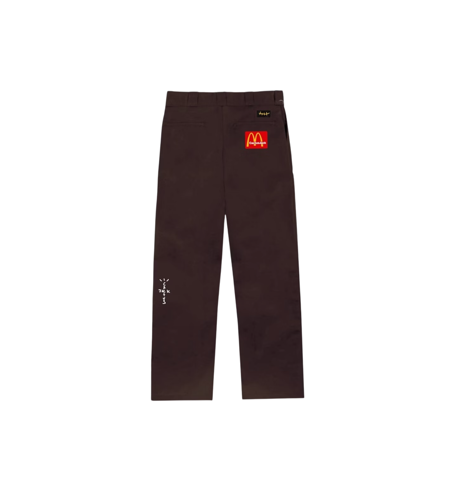 Travis Scott x McDonald's Billions Served Work Pants "Brown"