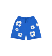 Denim Tears The Cotton Wreath Shorts "Royal Blue"