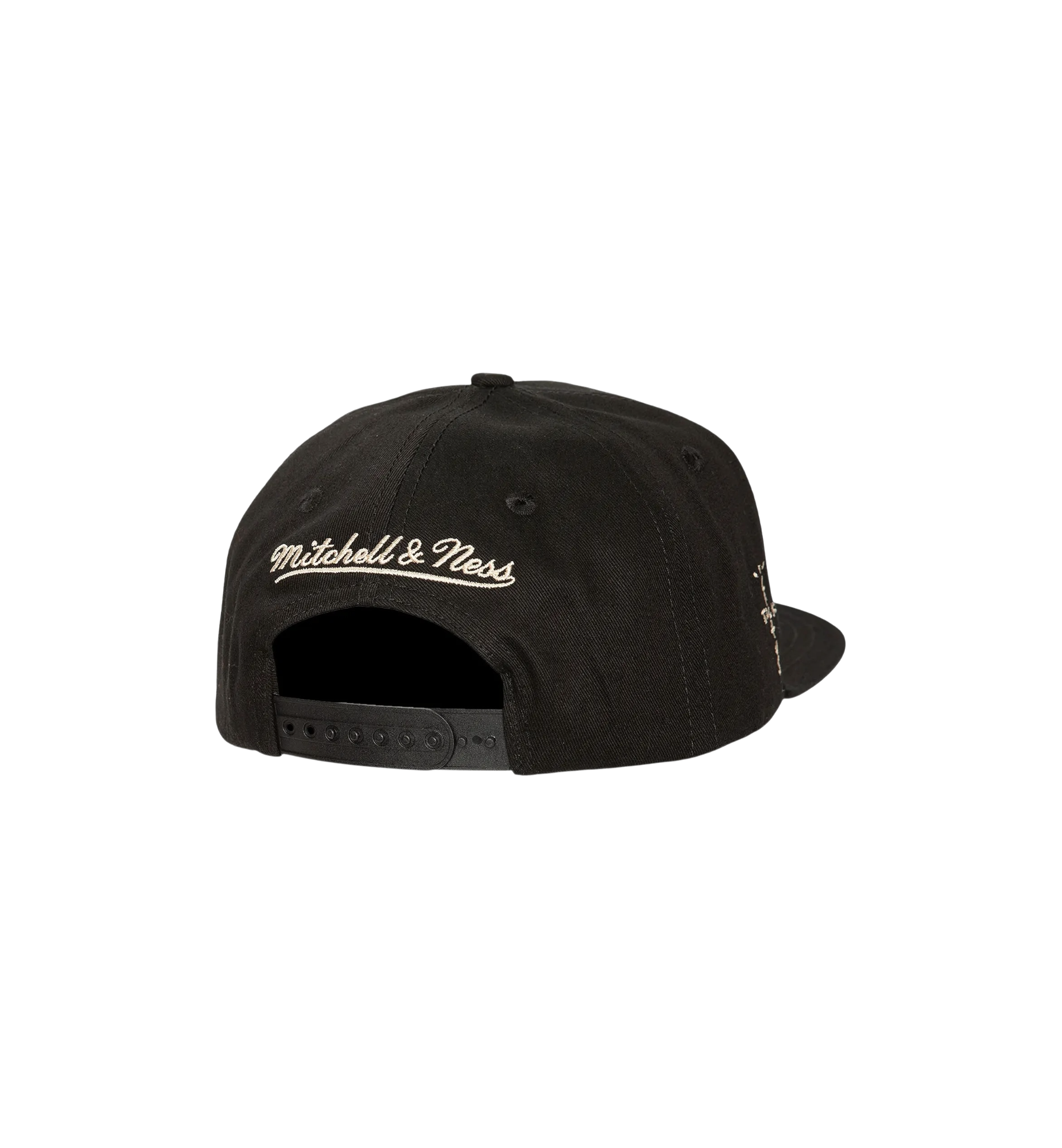 Travis Scott x Mitchell & Ness Michigan Wolverines Snapback Hat "Black"