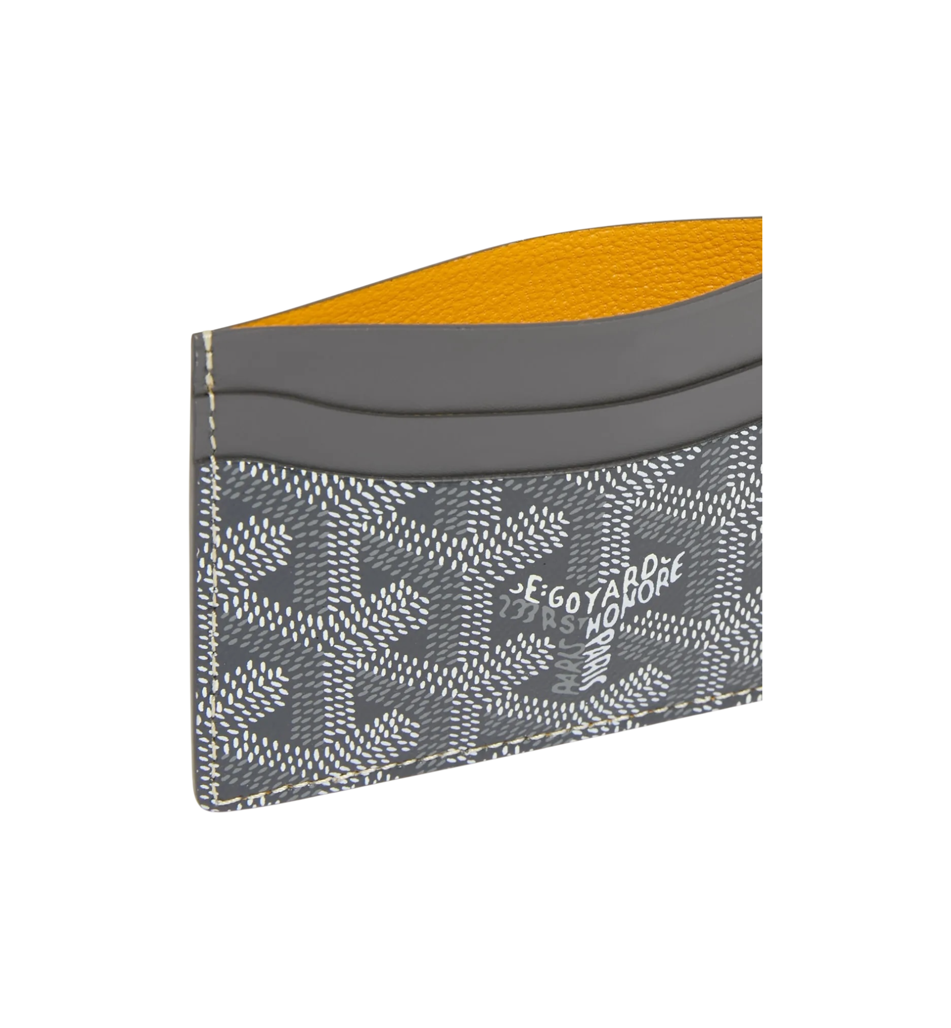 Goyard Saint Sulpice Card Wallet “Grey"