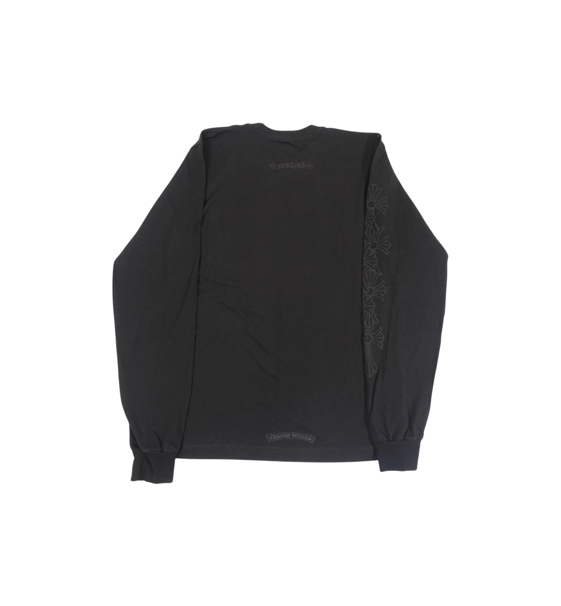 Chrome Hearts Miami Exclusive L/S T-Shirt "Triple Black"