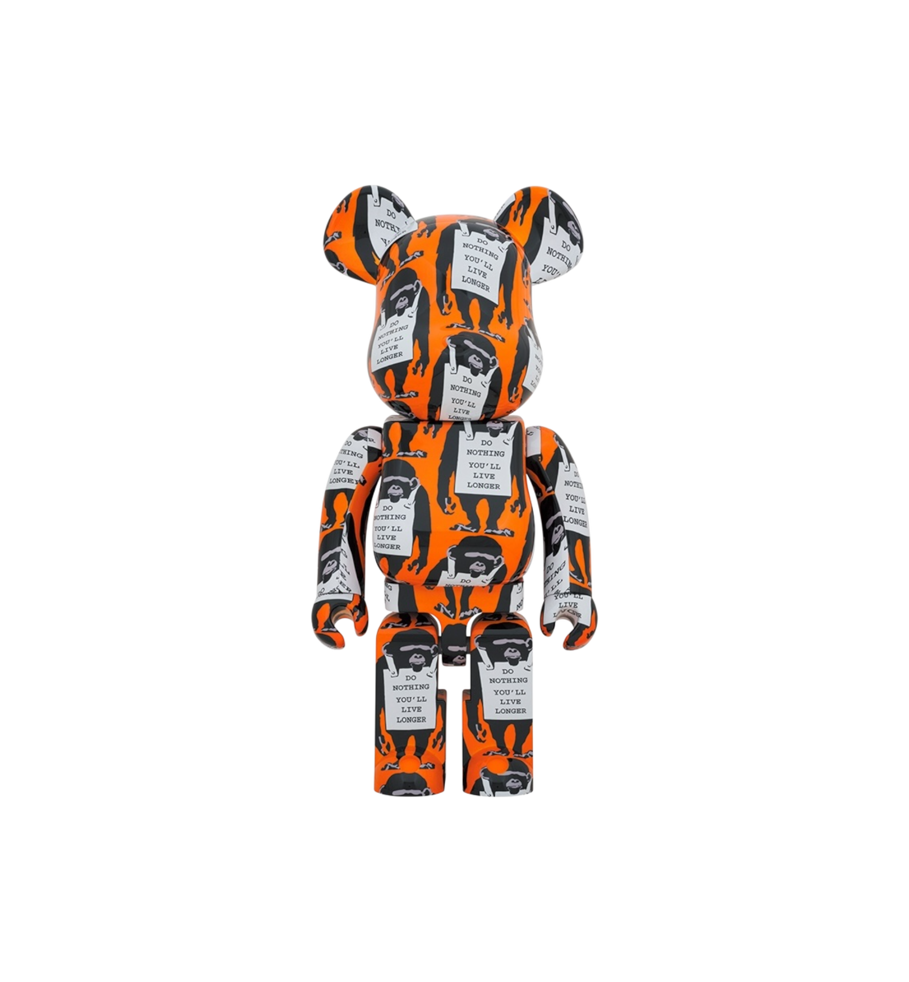 BE@RBRICK Monkey Sign 1000% "Orange"