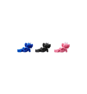 KAWS Time Off Vinyl Figure Set "Blue/Black/Pink"