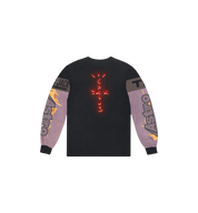 Travis Scott The Scotts CJ Gaming I L/S T-Shirt "Black/Multi"