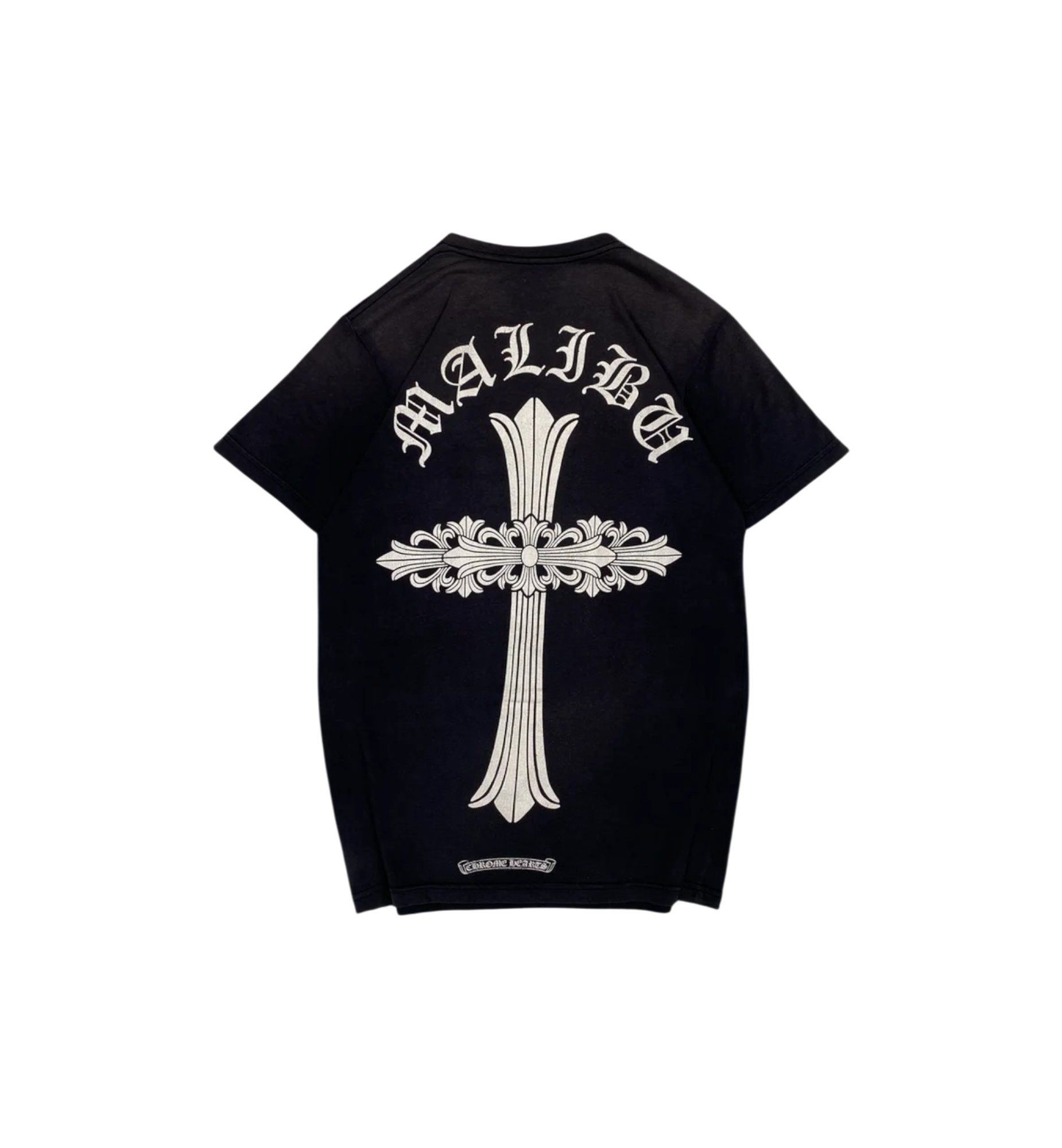 Chrome Hearts Malibu Horseshoe Pocket Tee "Black/Silver"
