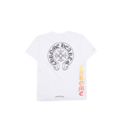Chrome Hearts Gradient Neck Logo Pocket T-Shirt "White"