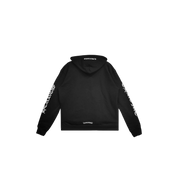 Chrome Hearts FY Vertical Logo Zip Up Hoodie "Black"