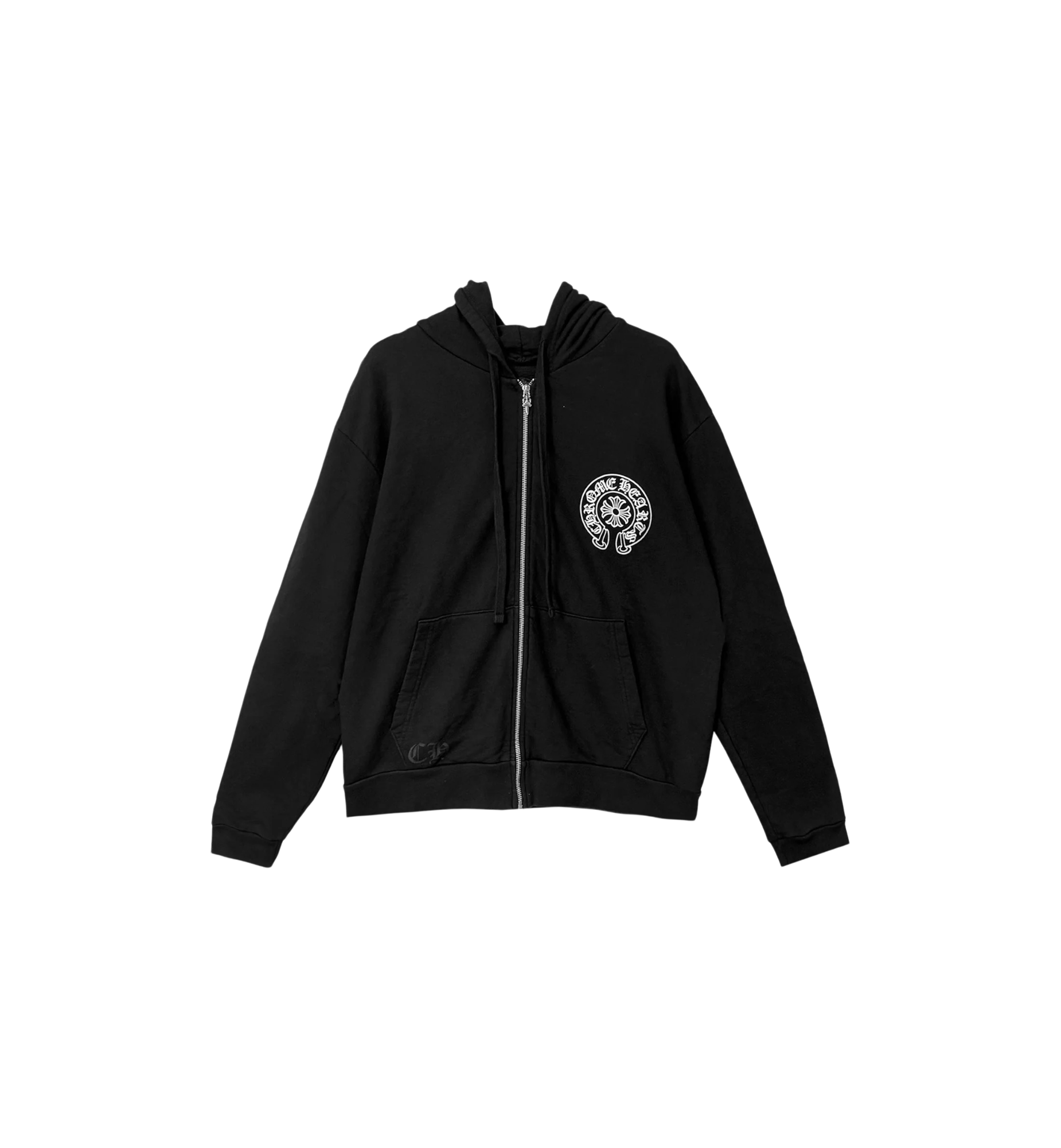 Chrome Hearts Honolulu Exclusive Horseshoe Zip Up Hoodie "Black"