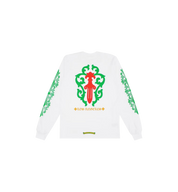 Chrome Hearts Los Angeles Exclusive Christmas L/S T-Shirt "White"