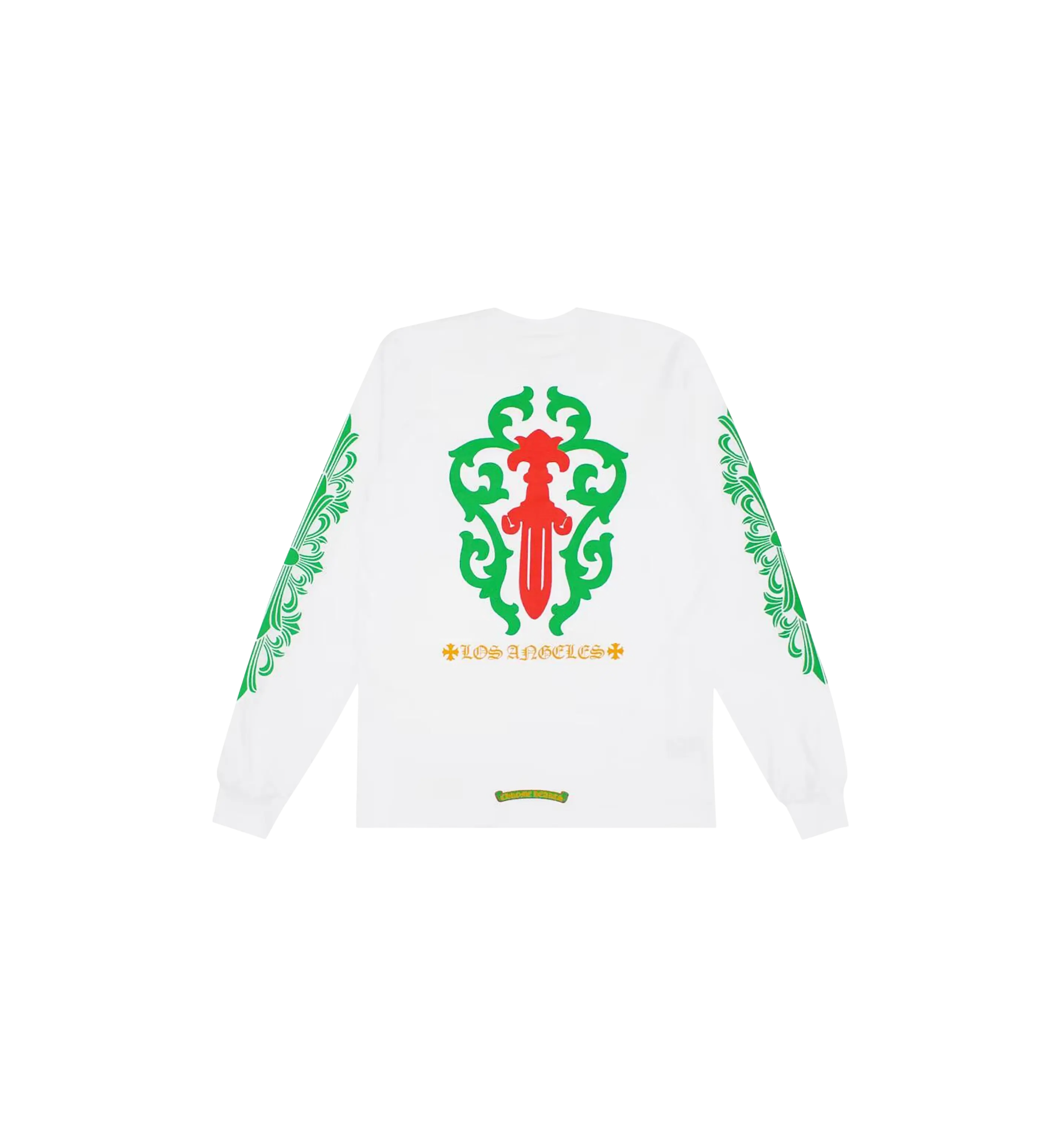 Chrome Hearts Los Angeles Exclusive Christmas L/S T-Shirt "White"