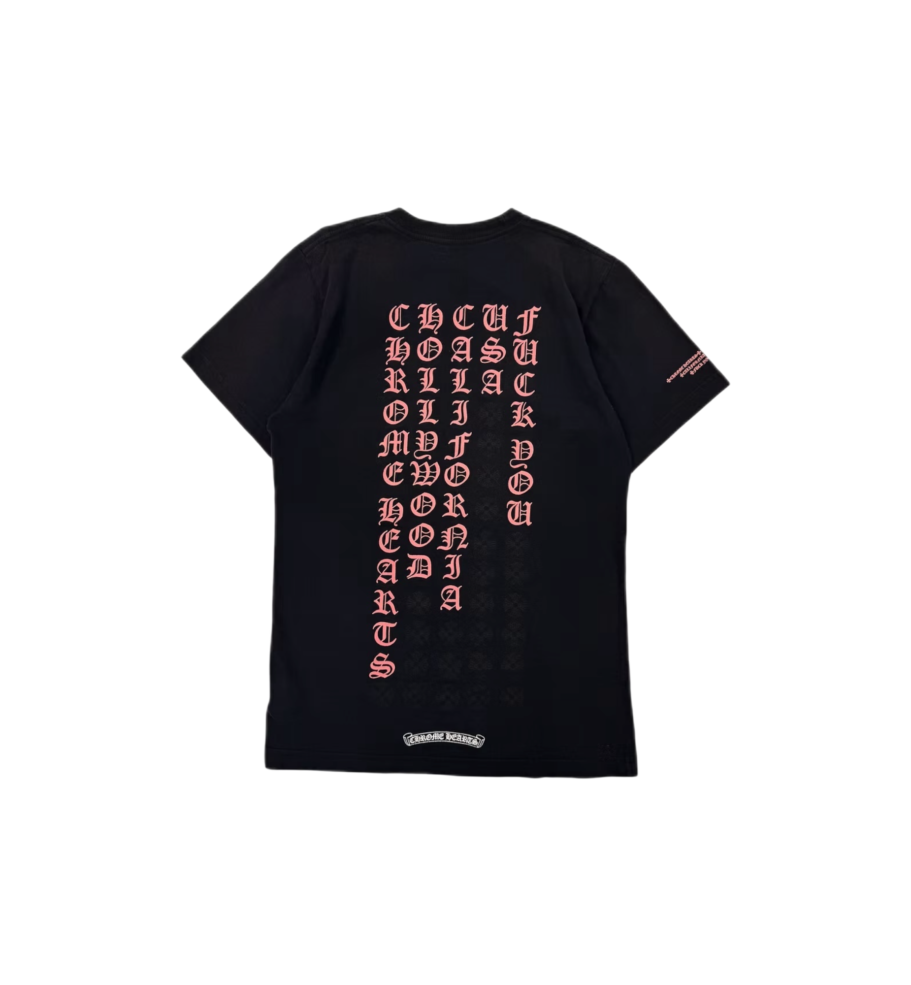 Chrome Hearts FY Vertical Logo Pocket T-Shirt "Black"
