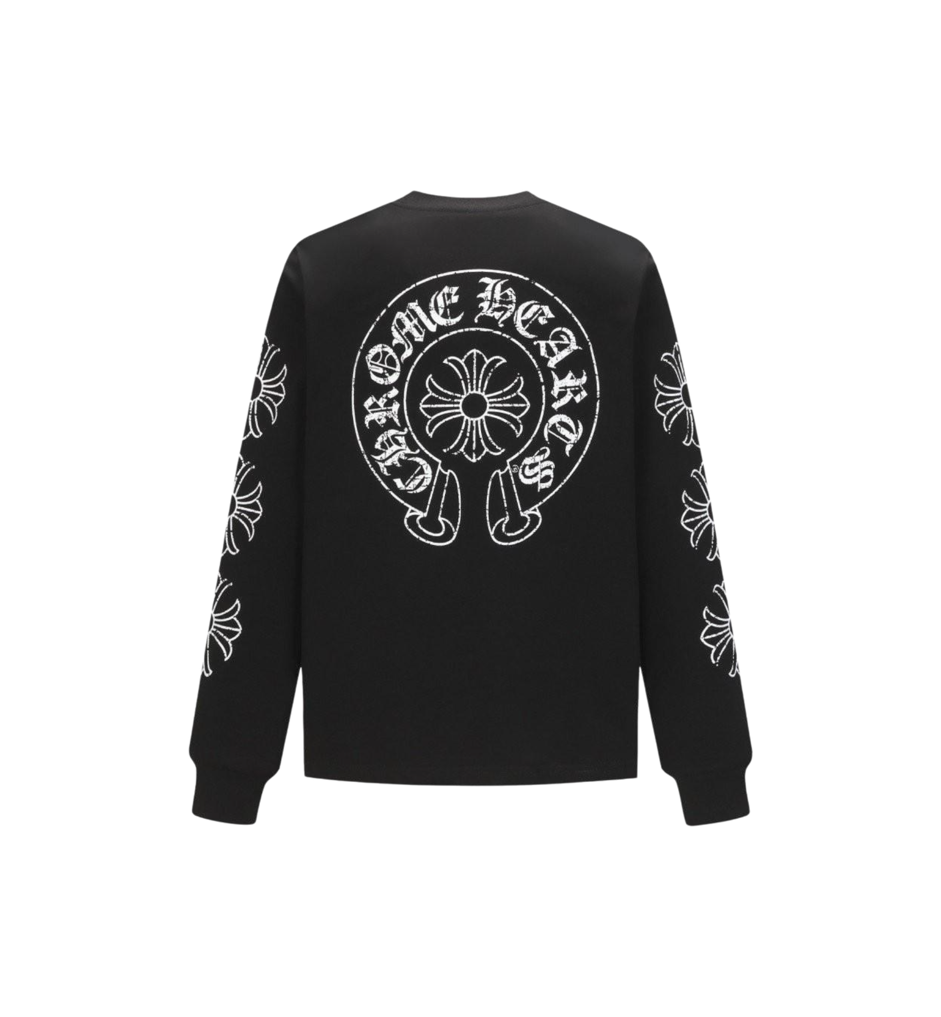 Chrome Hearts Cross Sleeve Pocket L/S T-Shirt "Black"