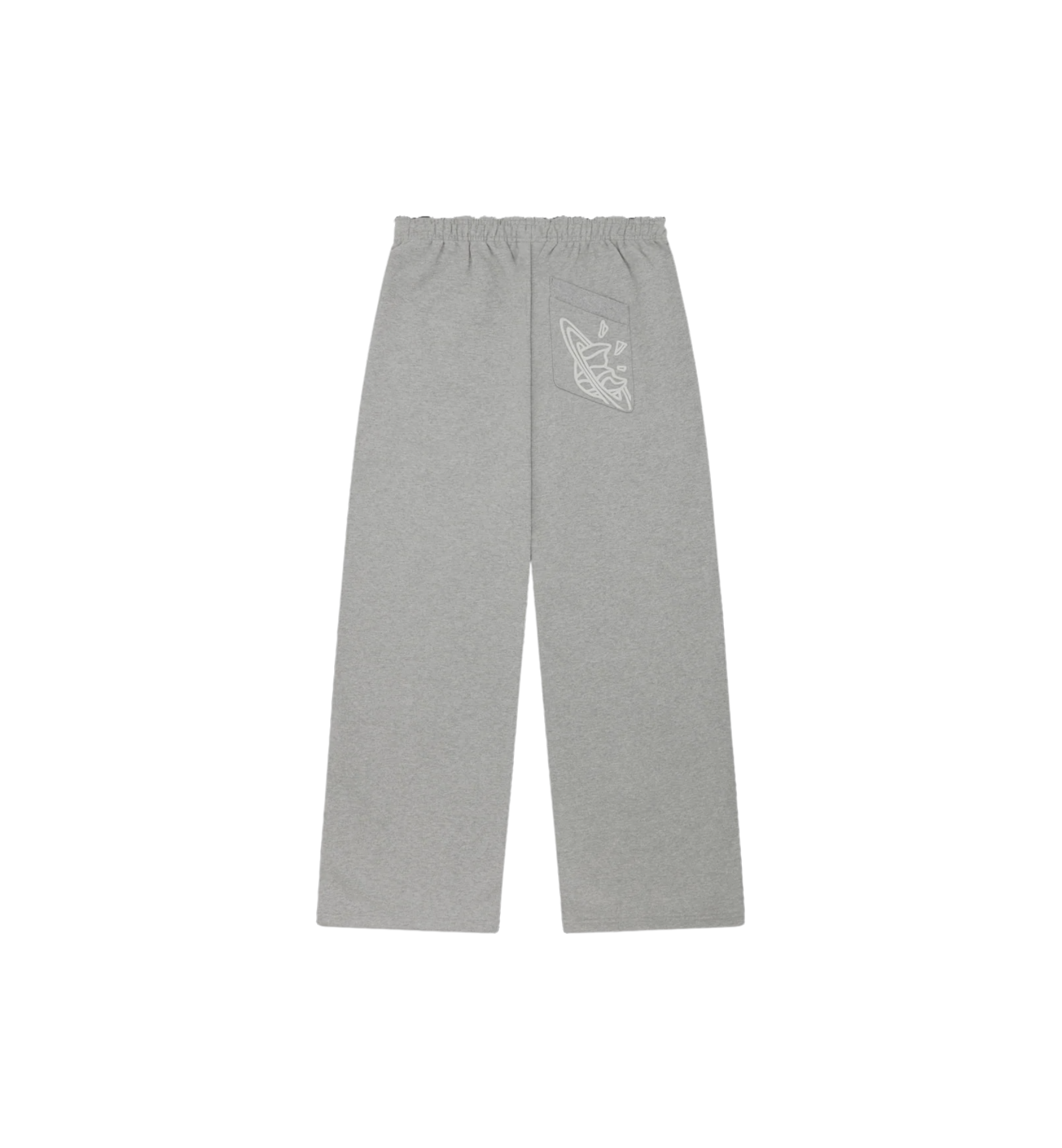 Broken Planet Wide-Leg Sweatpants "Heather Grey"