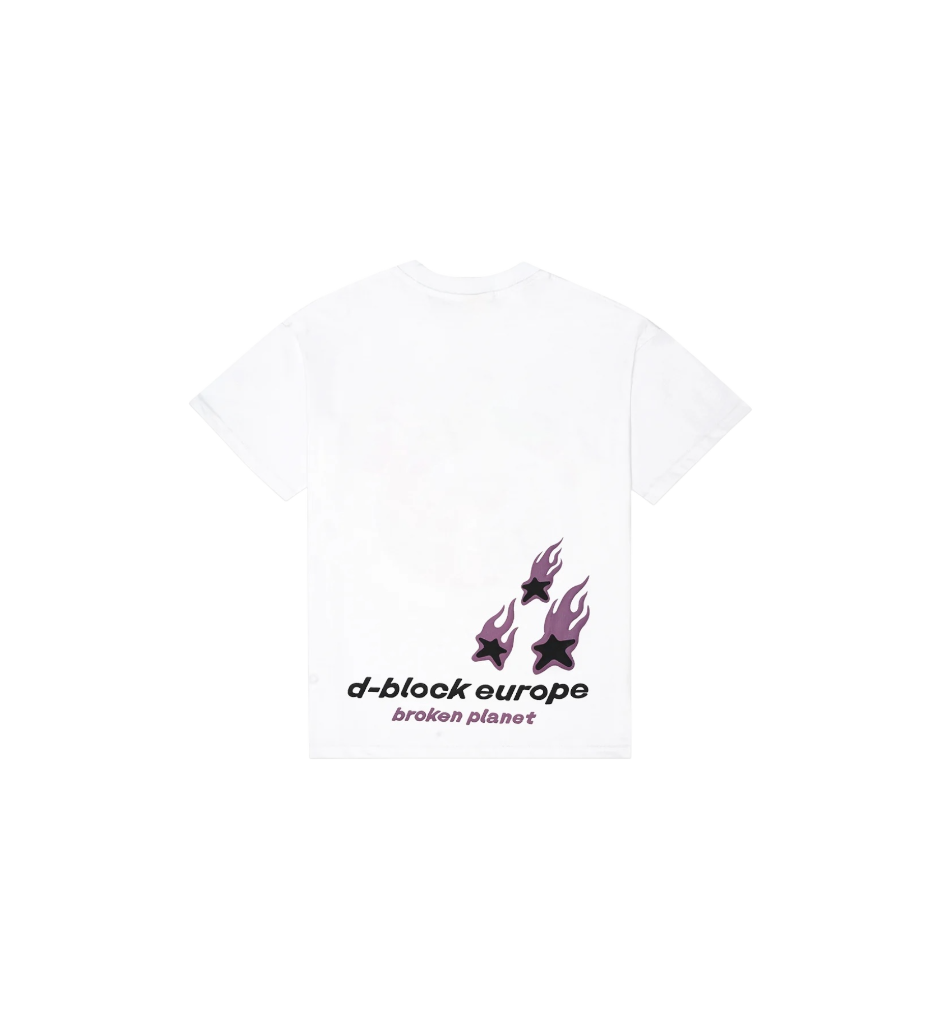 Broken Planet x D-Block Europe Rolling Stones T-Shirt "White"