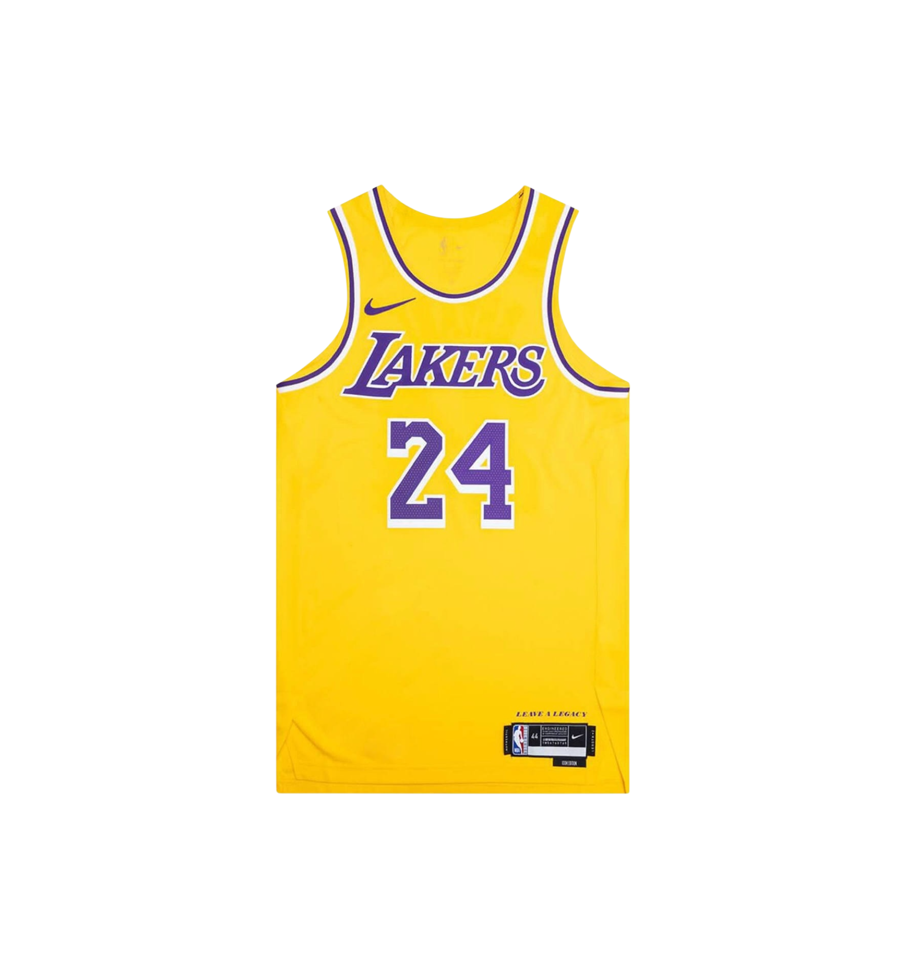 Nike LA Lakers Kobe Bryant #24 Leave A Legacy Jersey "Yellow"