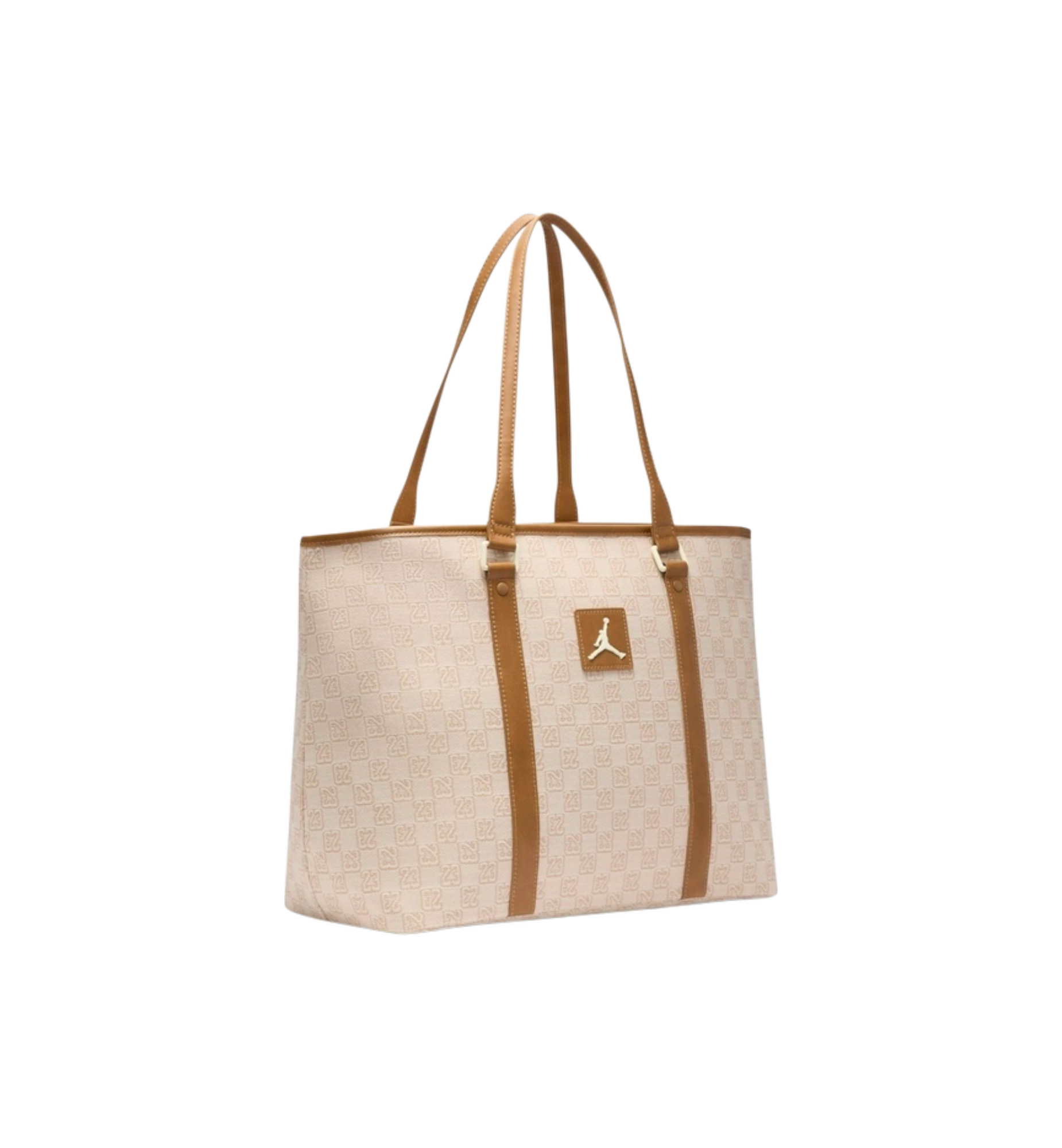 Jordan Monogram Tote Bag "Coconut Milk"
