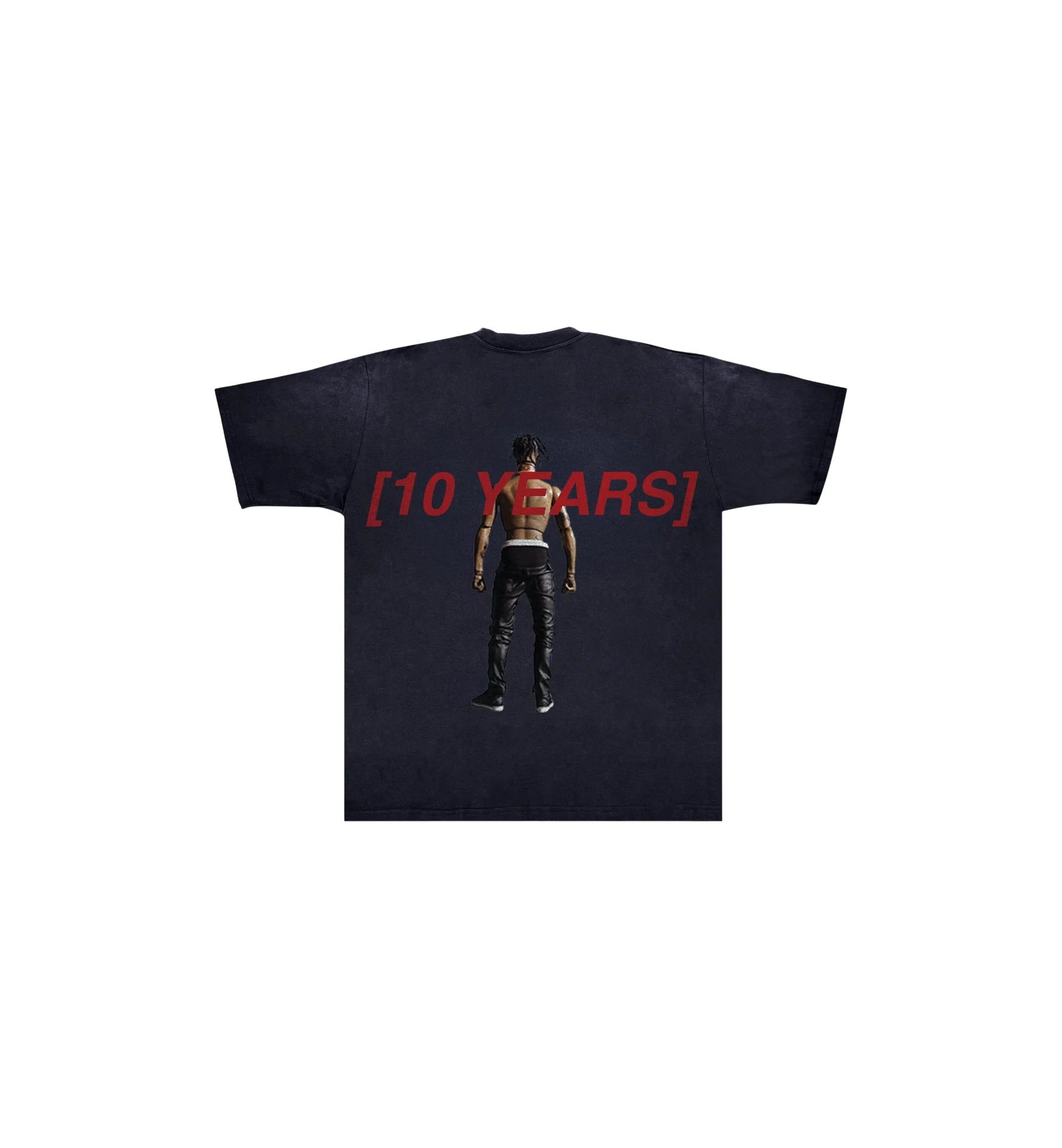 Travis Scott Rodeo 10 Years Action Figure Tee "Black"