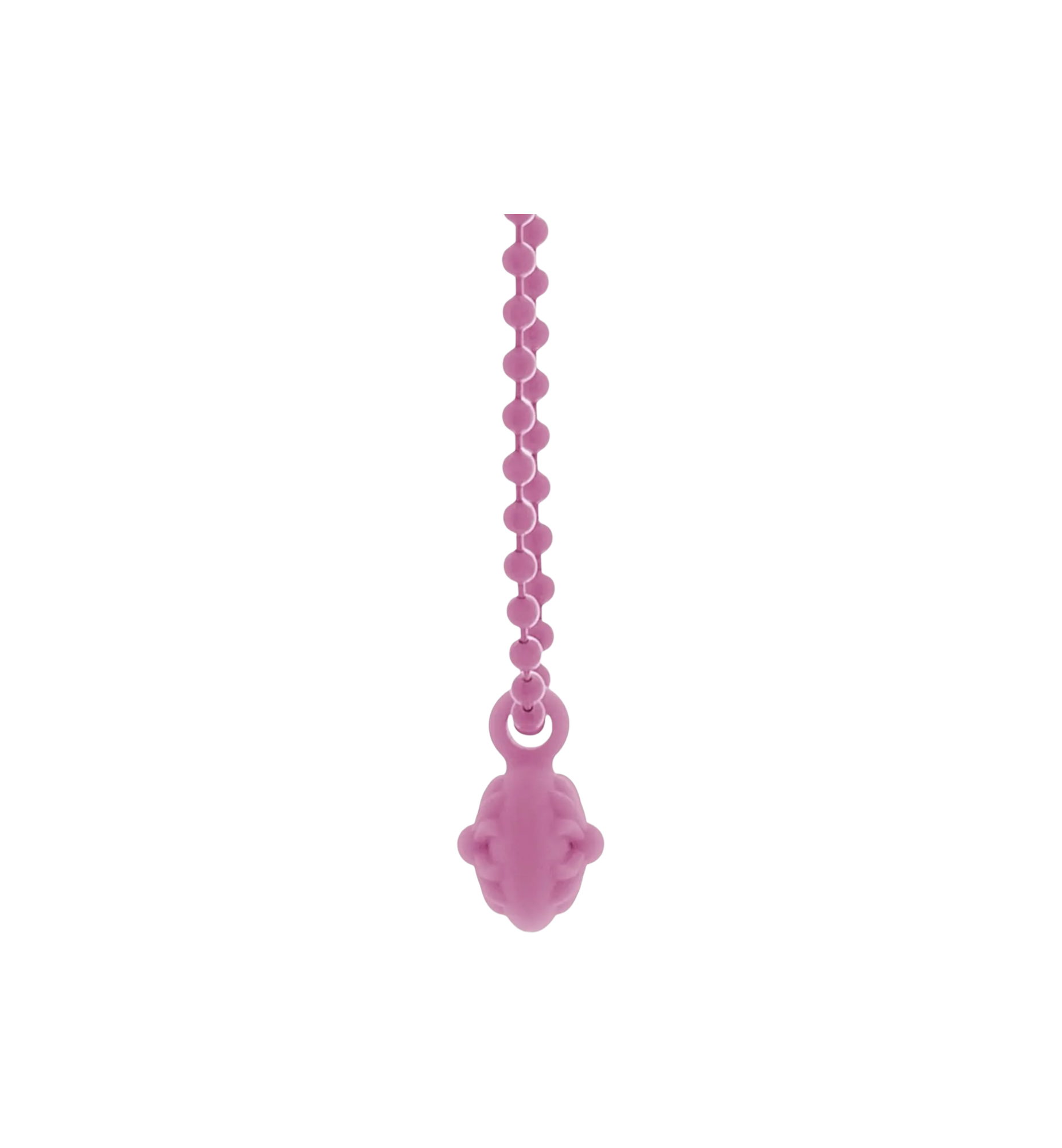 Chrome Hearts Crossball Charm Silicone Necklace "Pink"