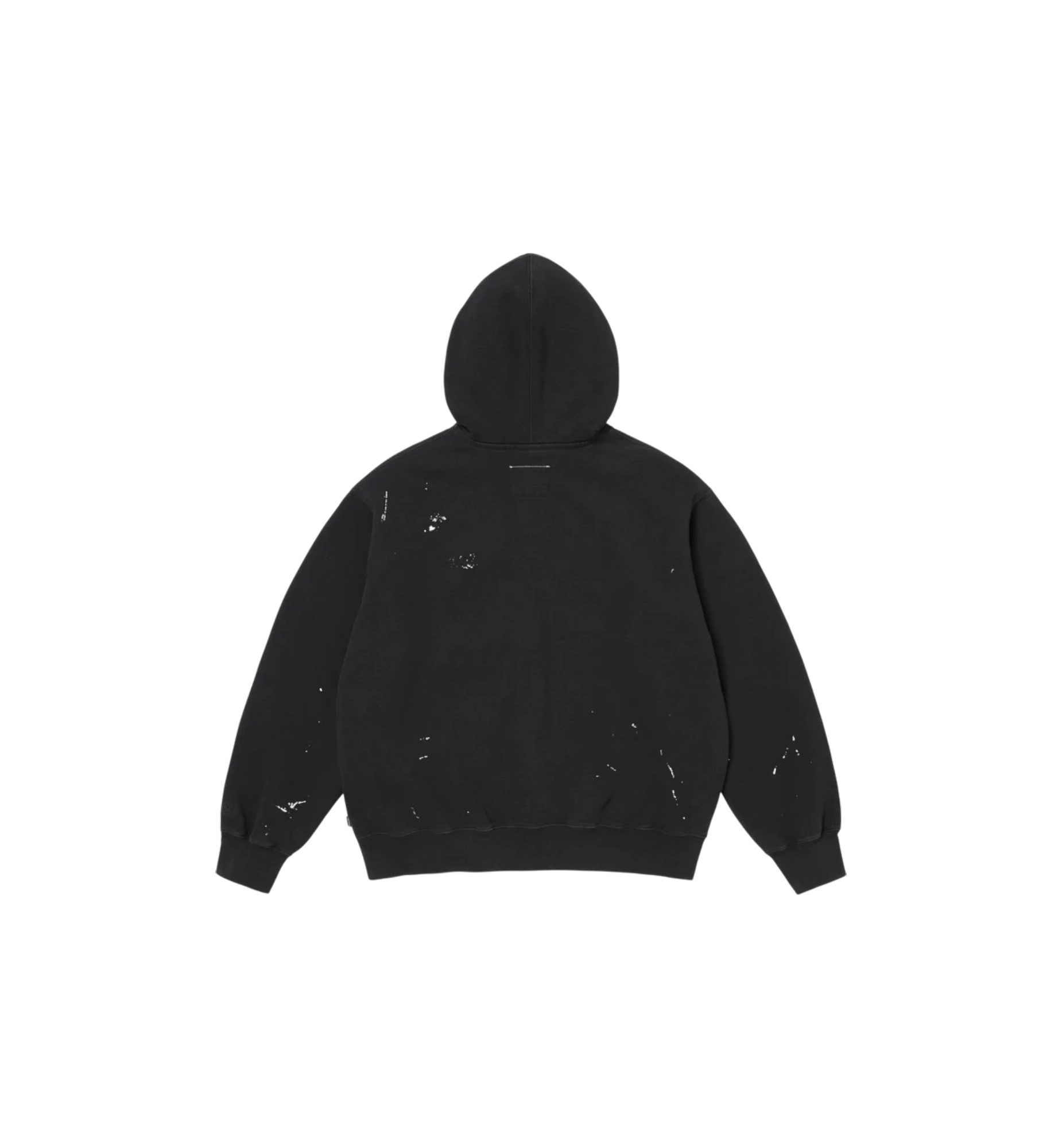 Supreme MM6 Maison Margiela Box Logo Zip Up Hooded Sweatshirt "Black"