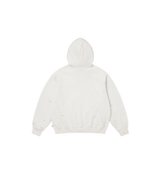 Supreme MM6 Maison Margiela Box Logo Zip Up Hooded Sweatshirt "White"