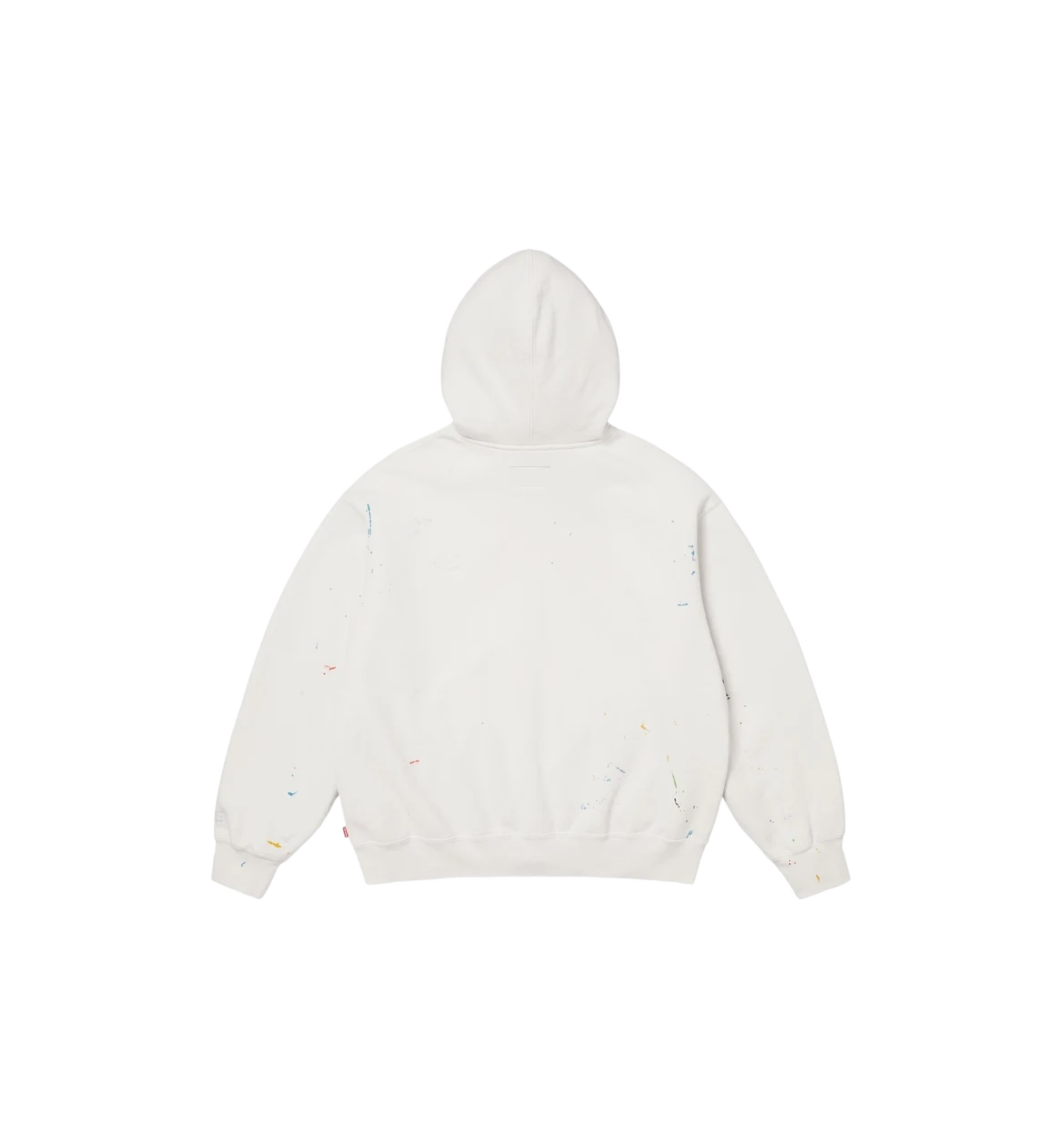 Supreme MM6 Maison Margiela Box Logo Zip Up Hooded Sweatshirt "White"