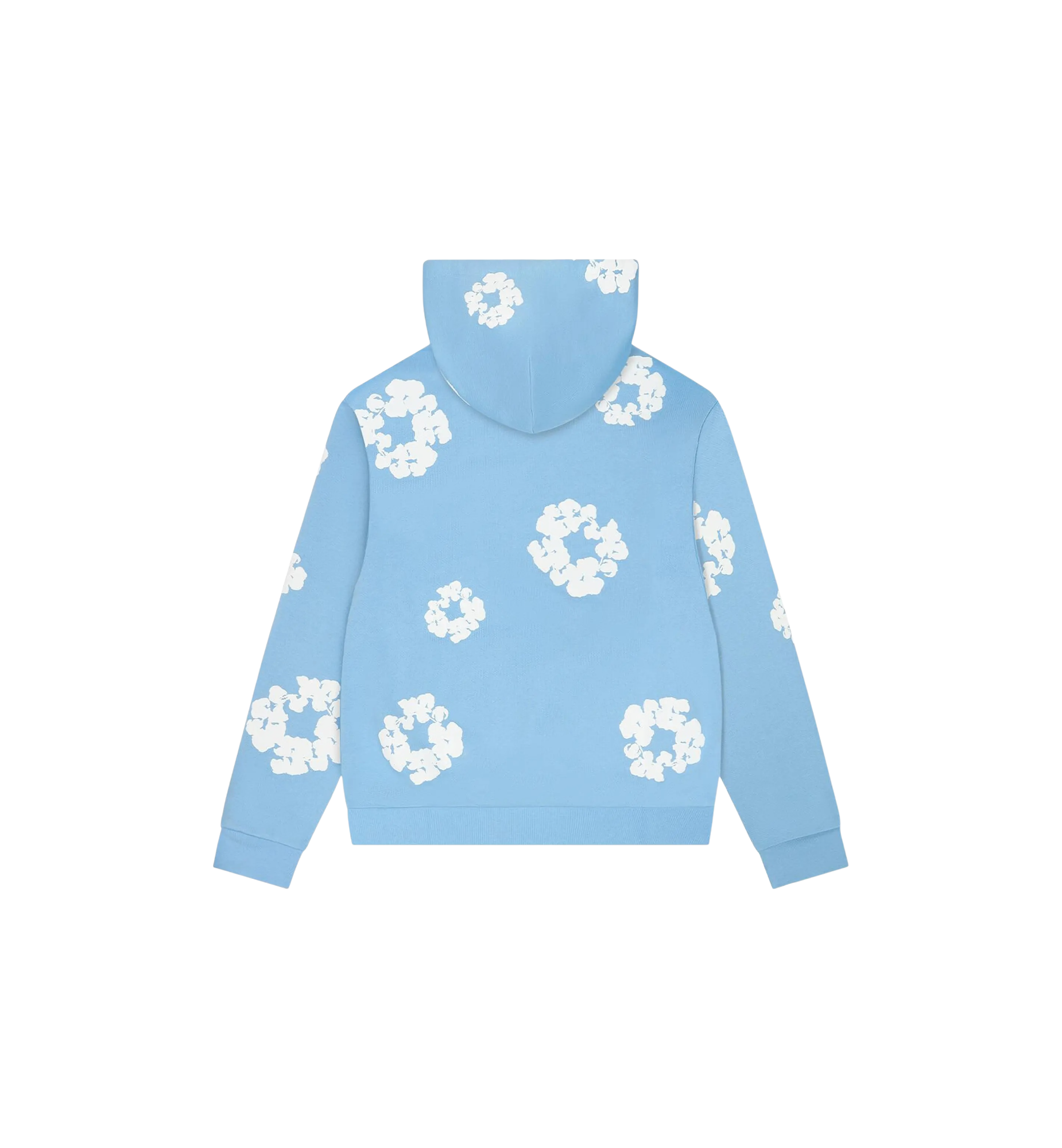Denim Tears Cotton Wreath Hoodie "Light Blue"