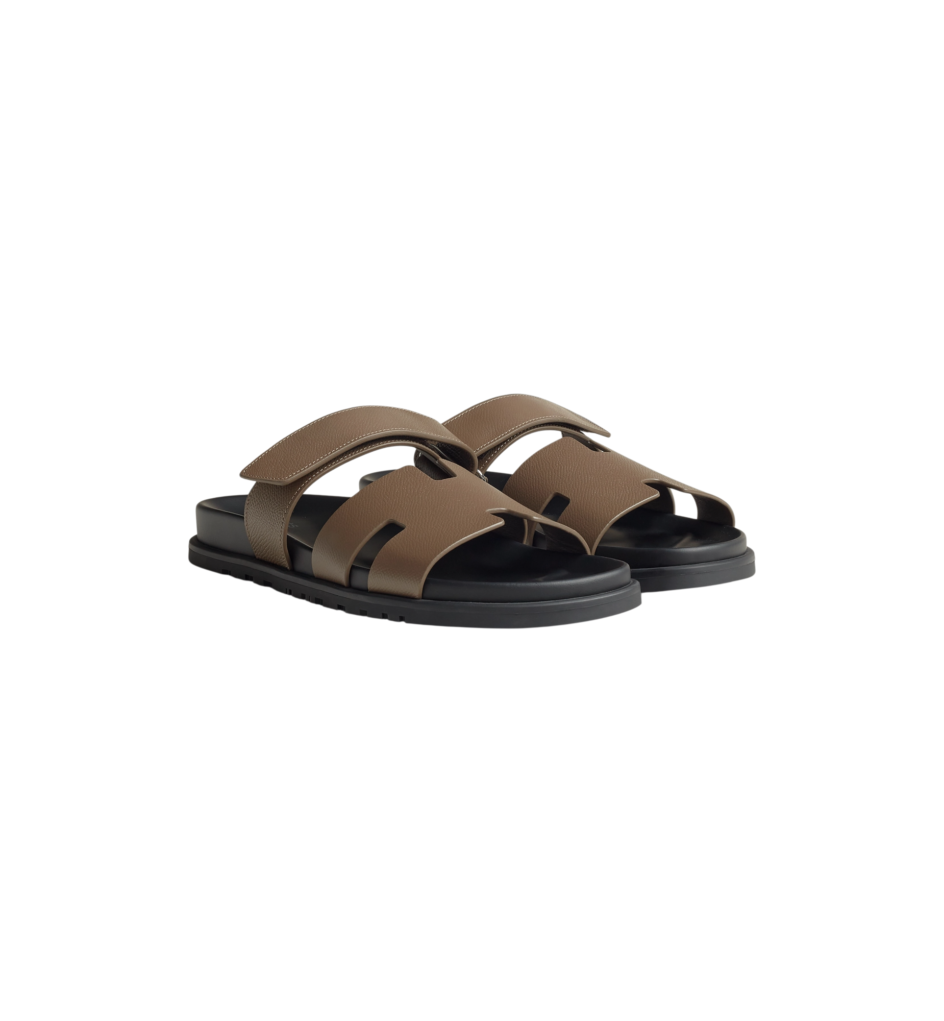 Hermes Chypre Sandal "Etoupe"