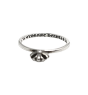 Chrome Hearts SU Bubblegum Plus Ring "Silver"