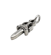 Chrome Hearts Dagger Pendant Ball Chain Necklace "Silver"