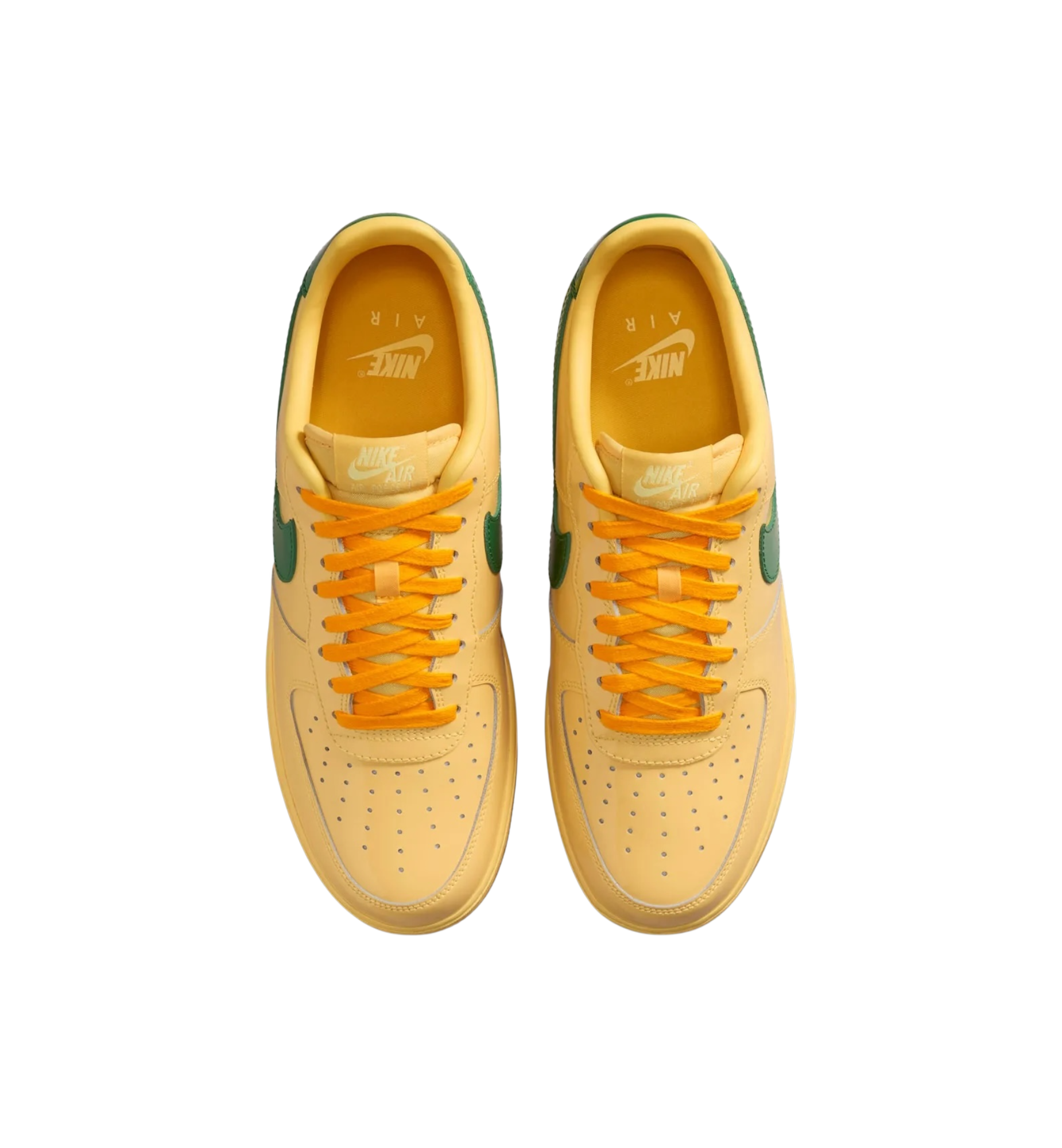 Nike Air Force 1 Low "Patent Leather Topaz Gold Pine Green"