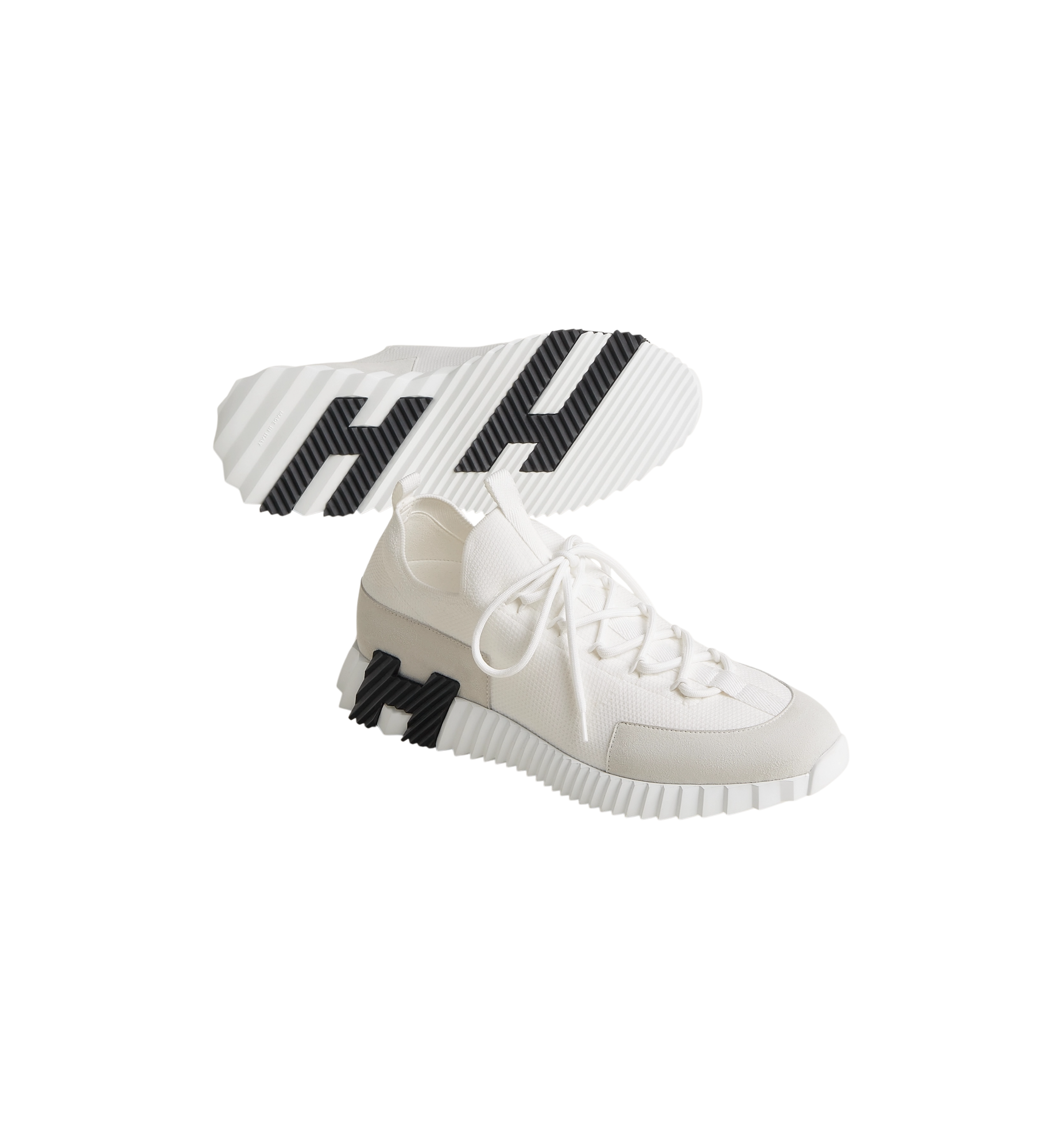 Hermes Lift Slip-On Sneaker "Blanc"