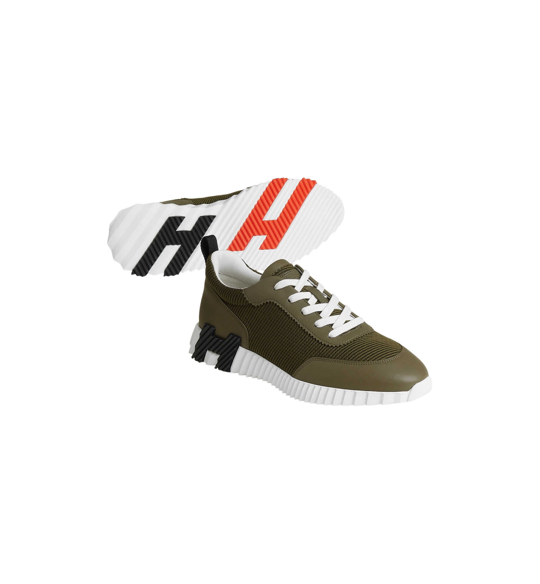 Hermes Bouncing Sneaker "Vert Toundra"