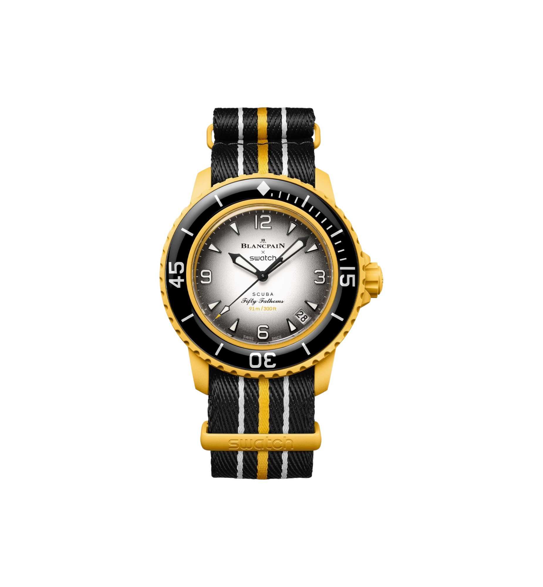 Swatch x Blancpain Bioceramic Scuba Fifty Fathoms "Pacific Ocean"