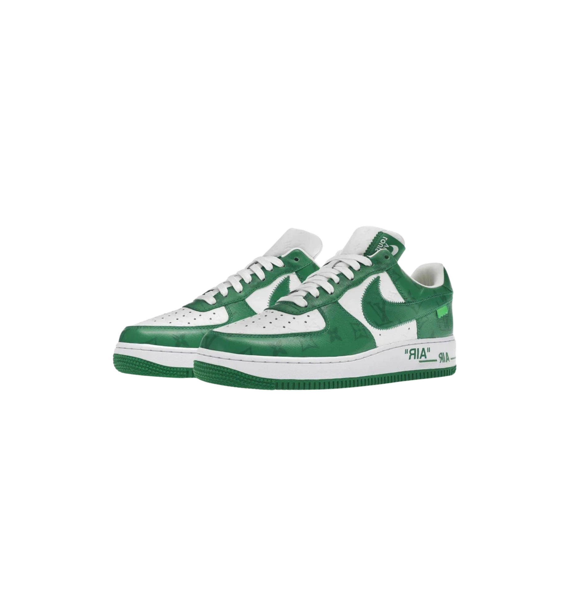 Louis Vuitton Nike Air Force 1 Low "By Virgil Abloh White Green"