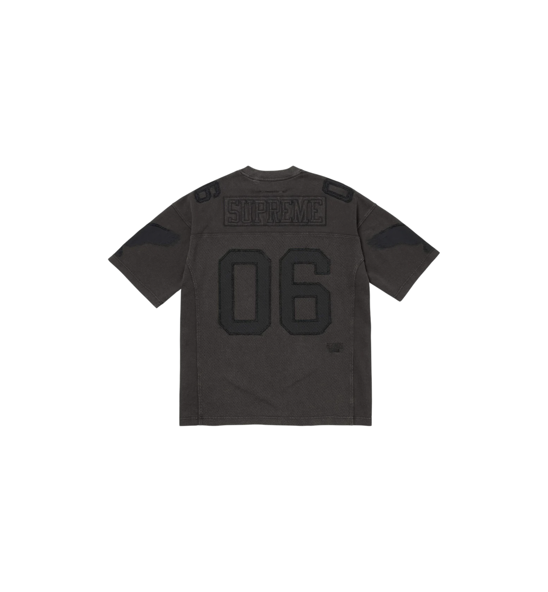 Supreme MM6 Maison Margiela Cotton Football Jersey "Black"