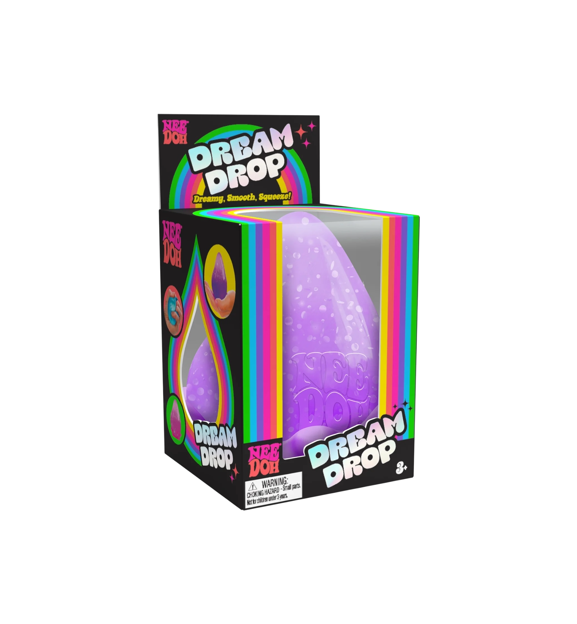 NeeDoh Dream Drop Squishy Fidget Toy "Purple"