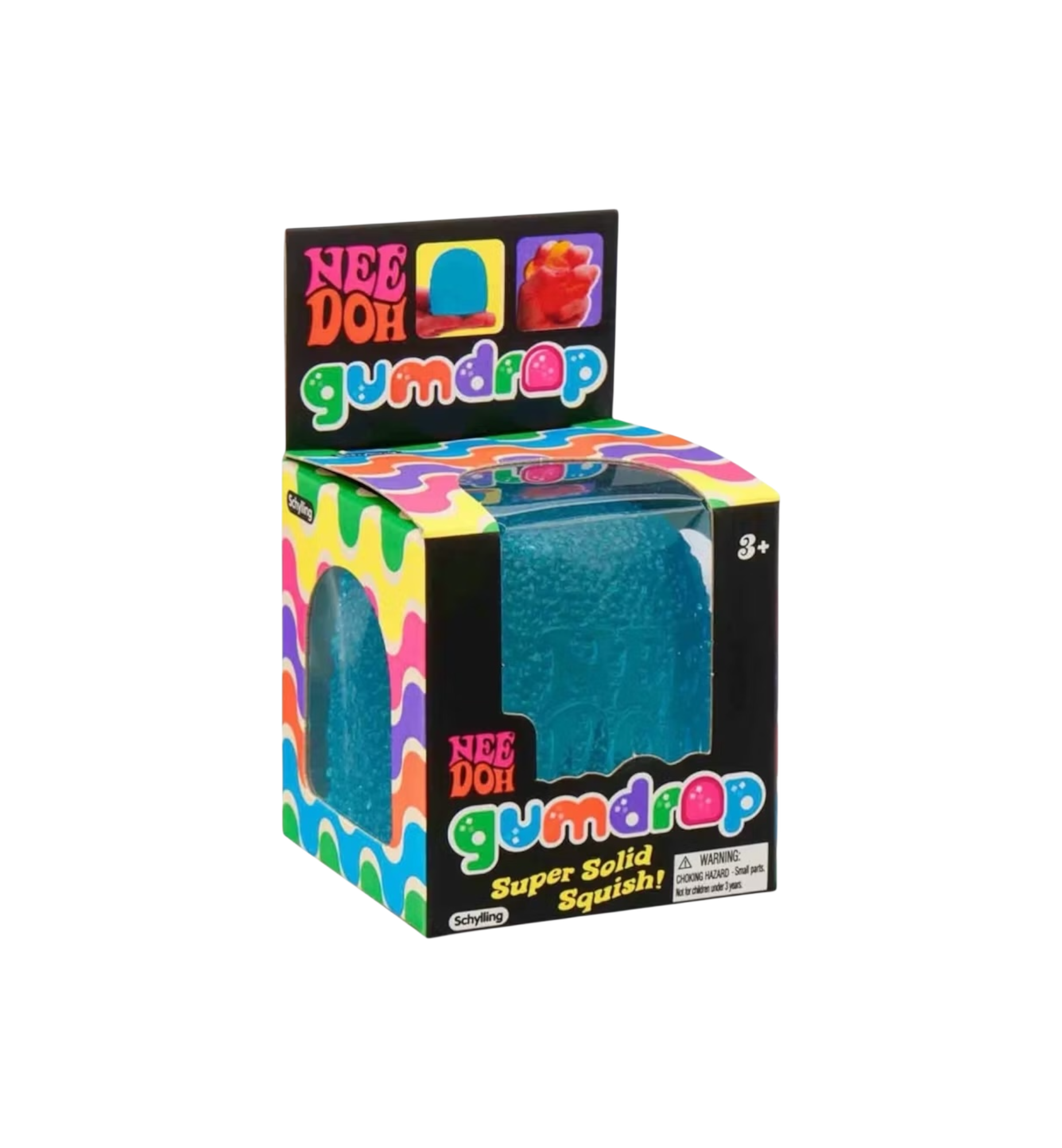 NeeDoh Gumdrop Squishy Fidget Toy "Blue"