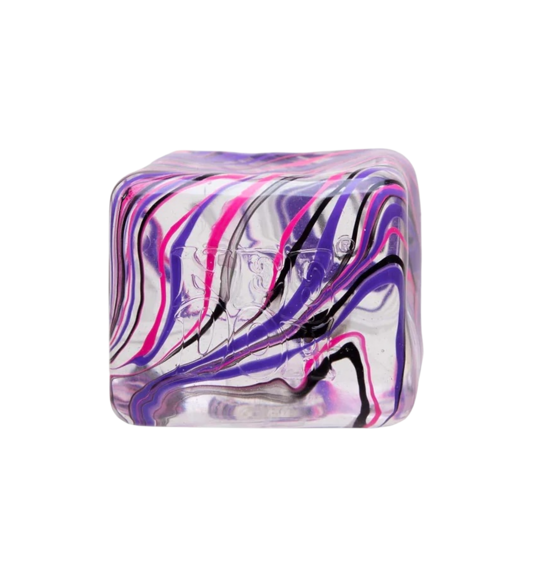 NeeDoh Jumbo Swirl Nice Berg Squishy Fidget Toy "Purple"