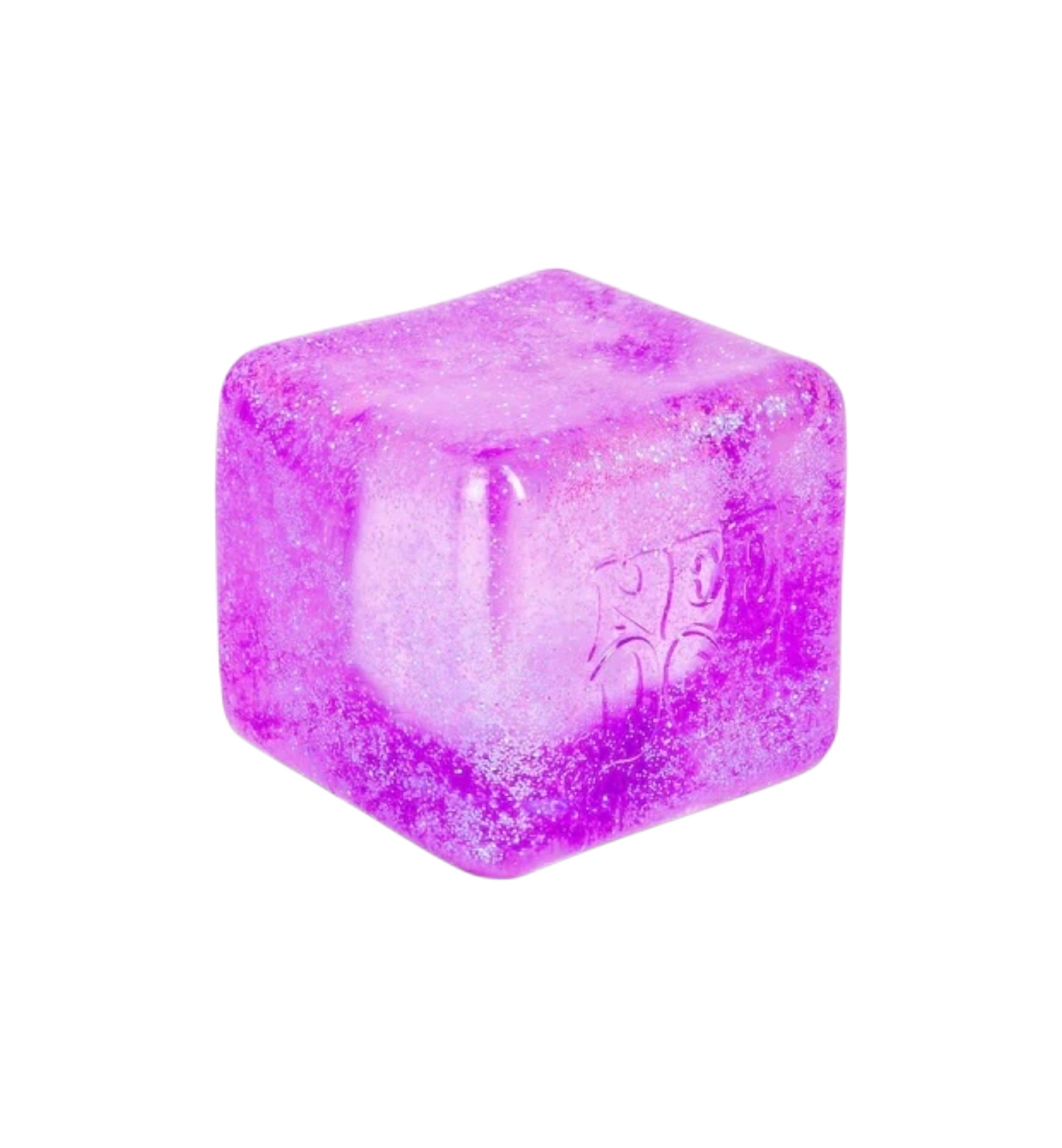 NeeDoh Nice Berg Glitter and Glow Squishy Fidget Toy "Purple"