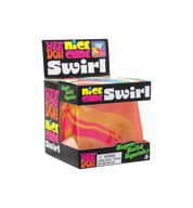 NeeDoh Nice Cube Swirl Super Squeeze! "Orange/Pink/Yellow"