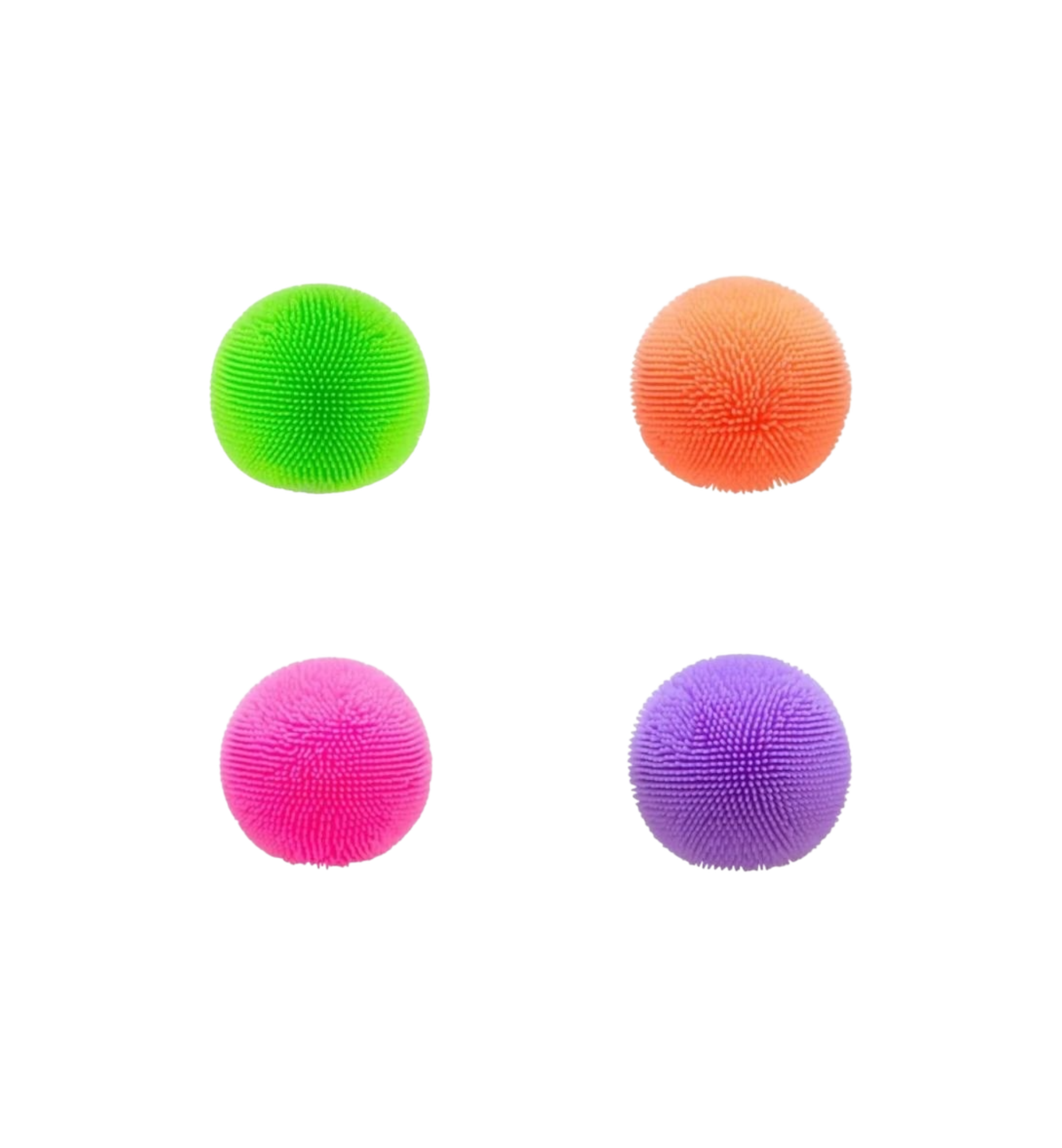 NeeDoh Teenie Fuzz Ball 4-Pack Squishy Fidget Toy