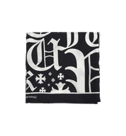 Chrome Hearts FY Scarf "Black/White"